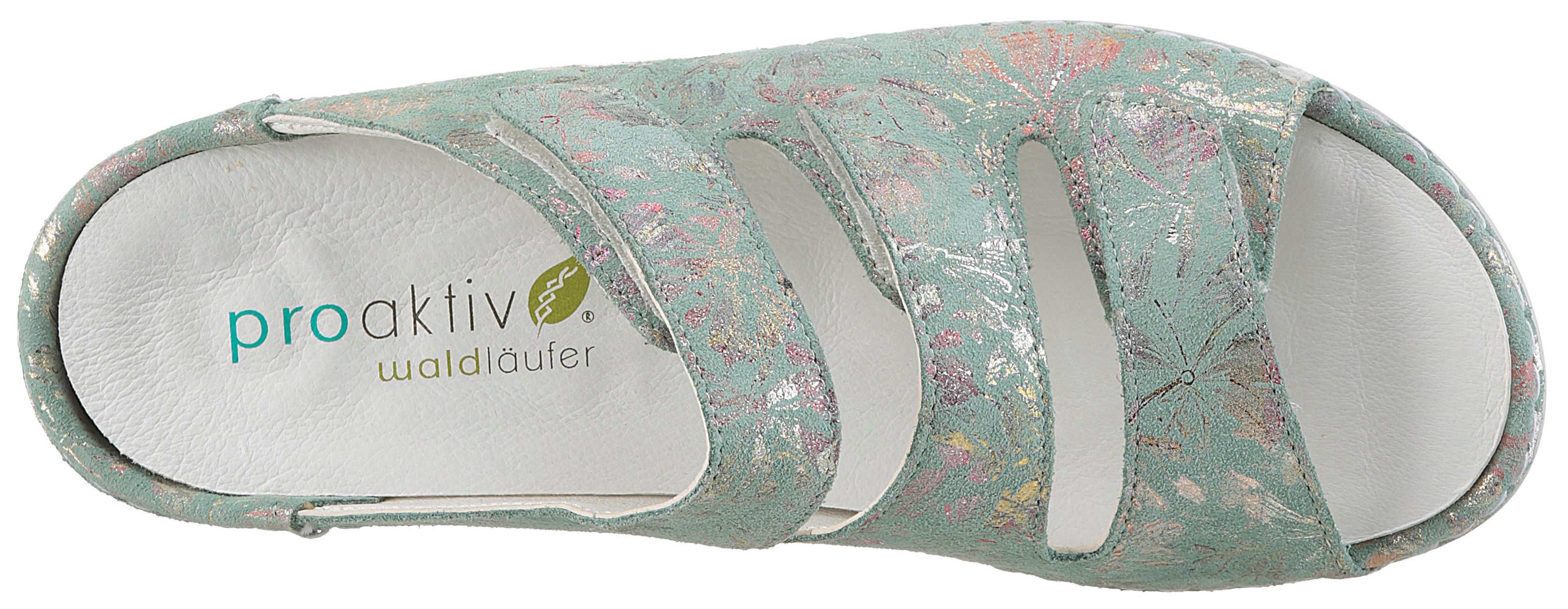 Waldläufer Slippers GUNNA , klittenbandschoen, zomerschoen, comfort-schoen in comfortbreedte g (= breed)