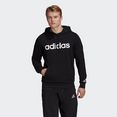 adidas performance sweatshirt essentials french terry linear logo hoody zwart