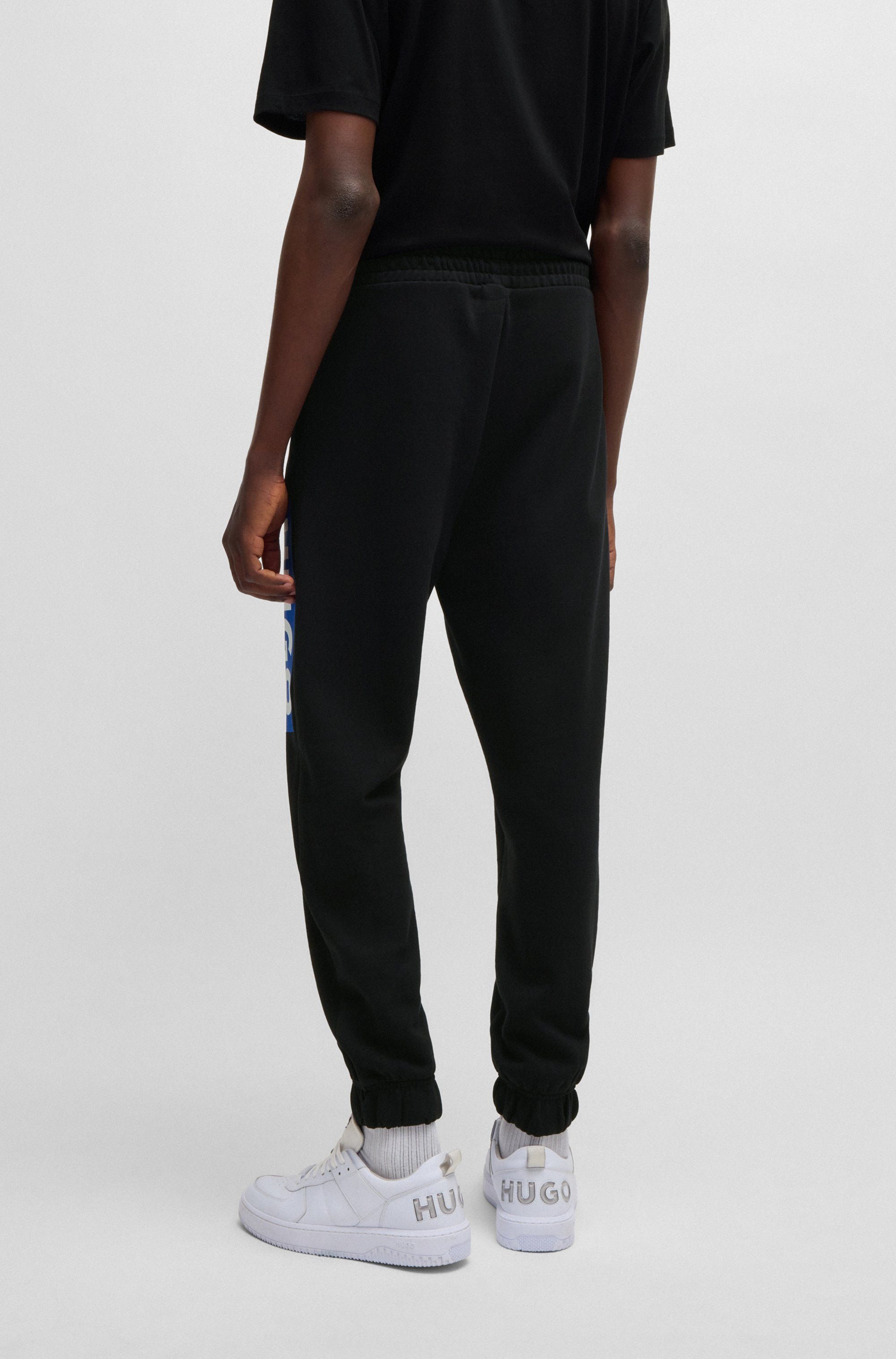 HUGO Blue Joggingbroek Nuram met grote logoprint