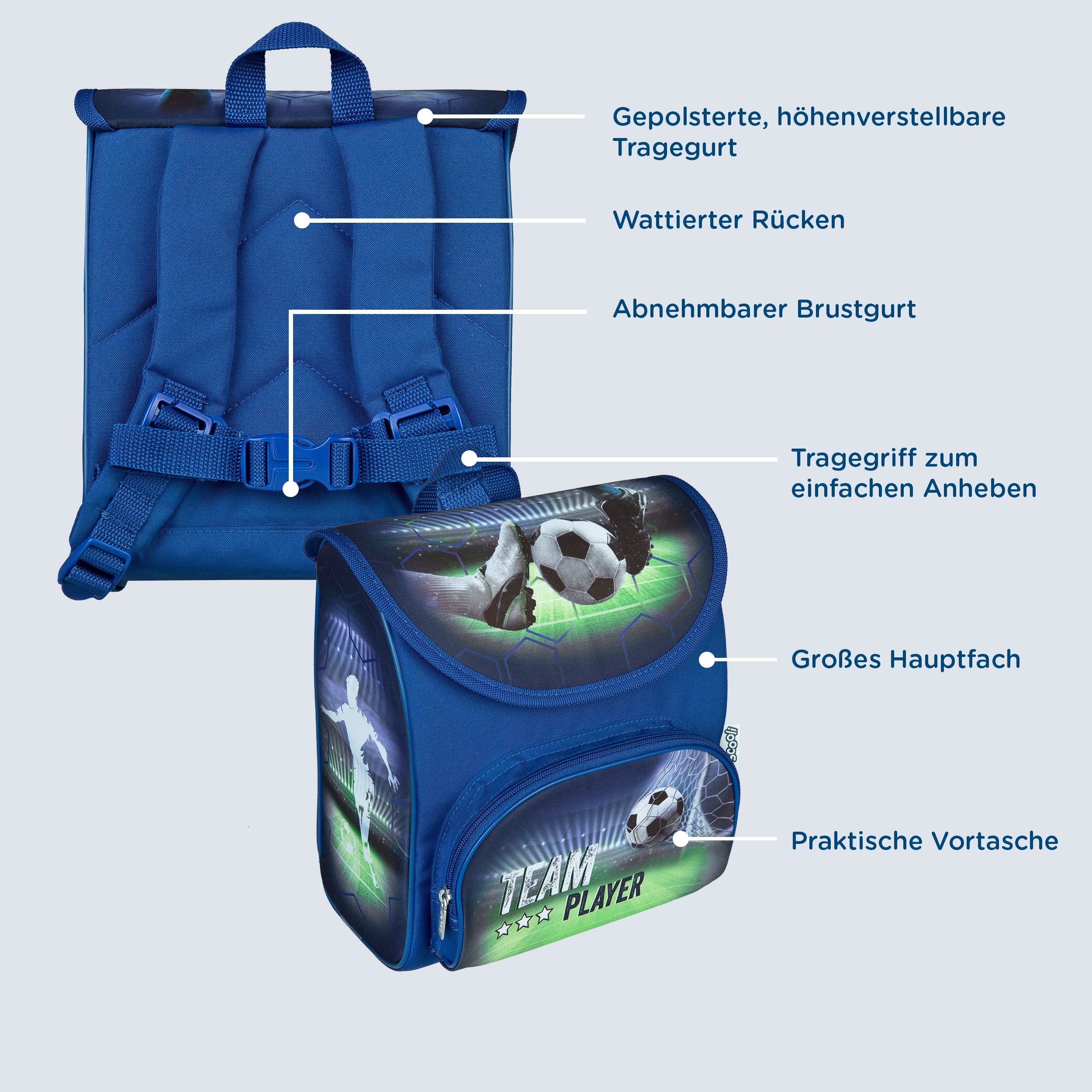 Scooli Schooltas voor kleuters Cutie, Team Player