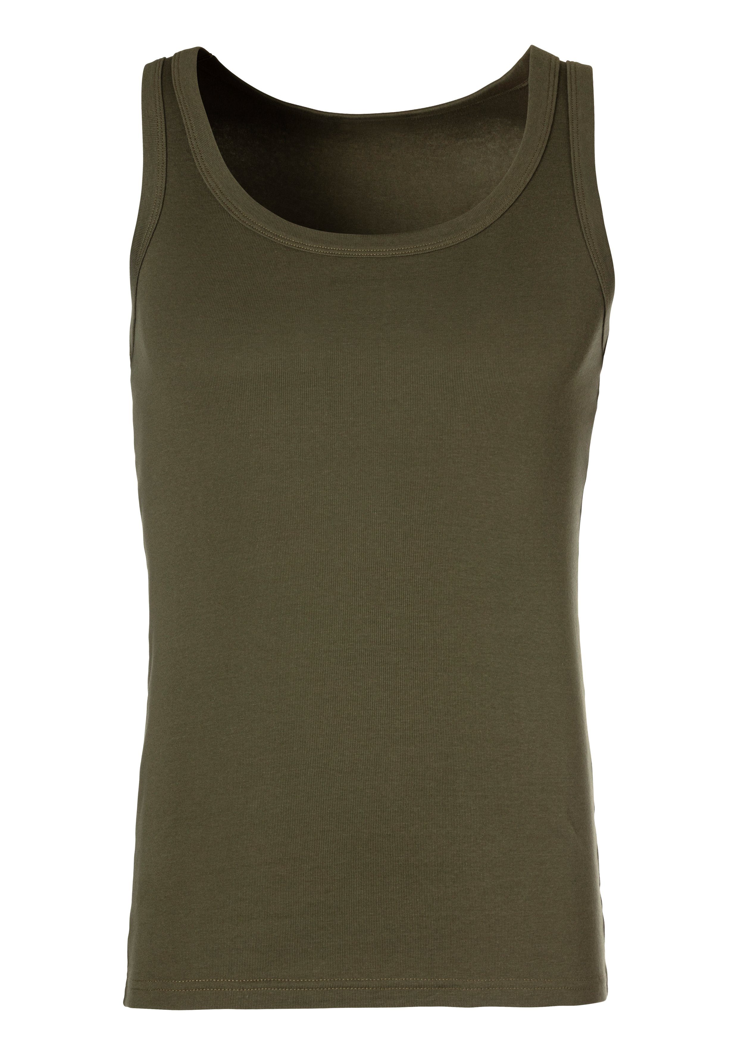 H.I.S Tanktop eenvoudige basic, ook voor eronder (set, 2 stuks)