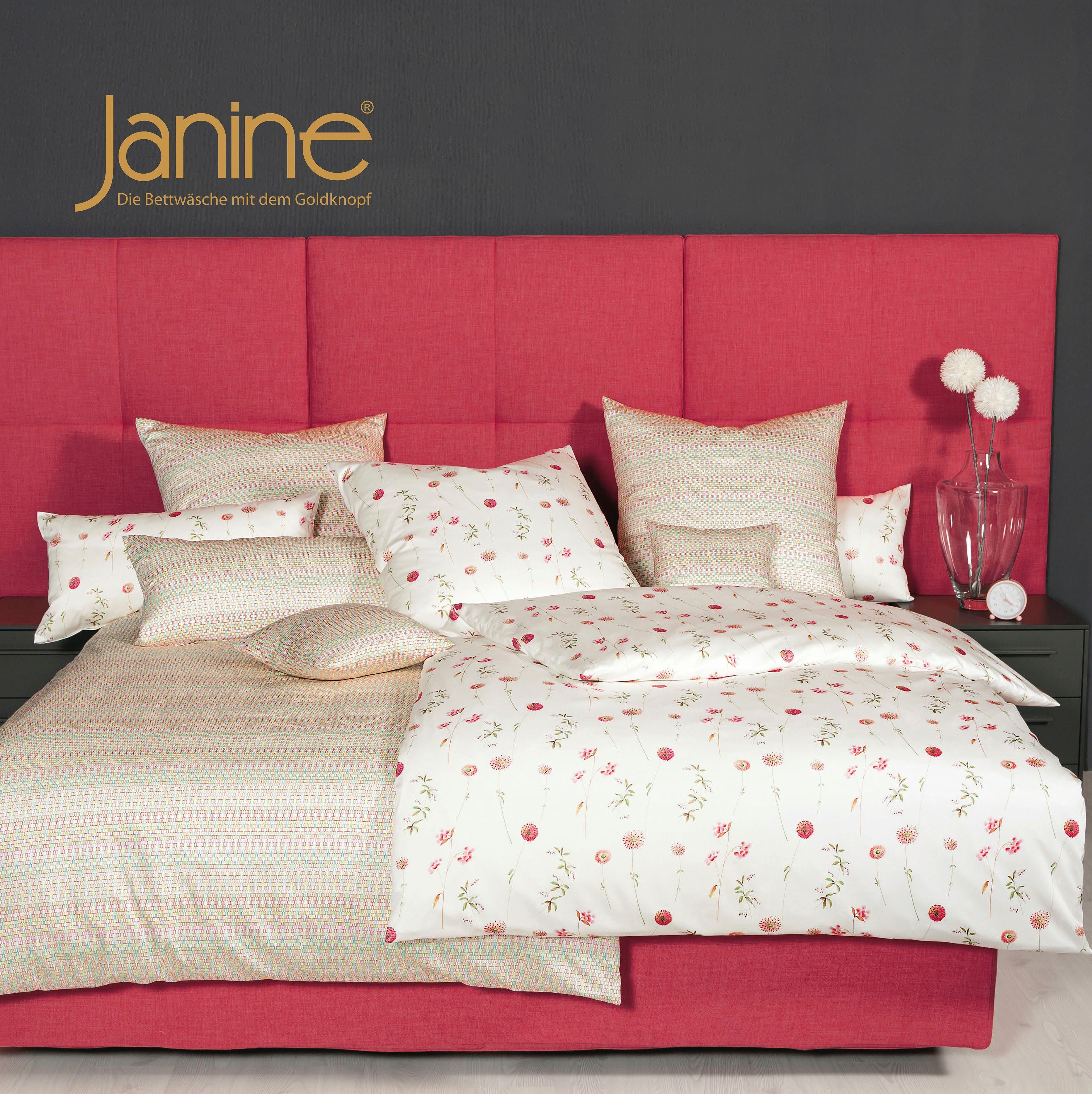 Janine Overtrekset MILANO 45062 met een ritssluiting (2-delig)
