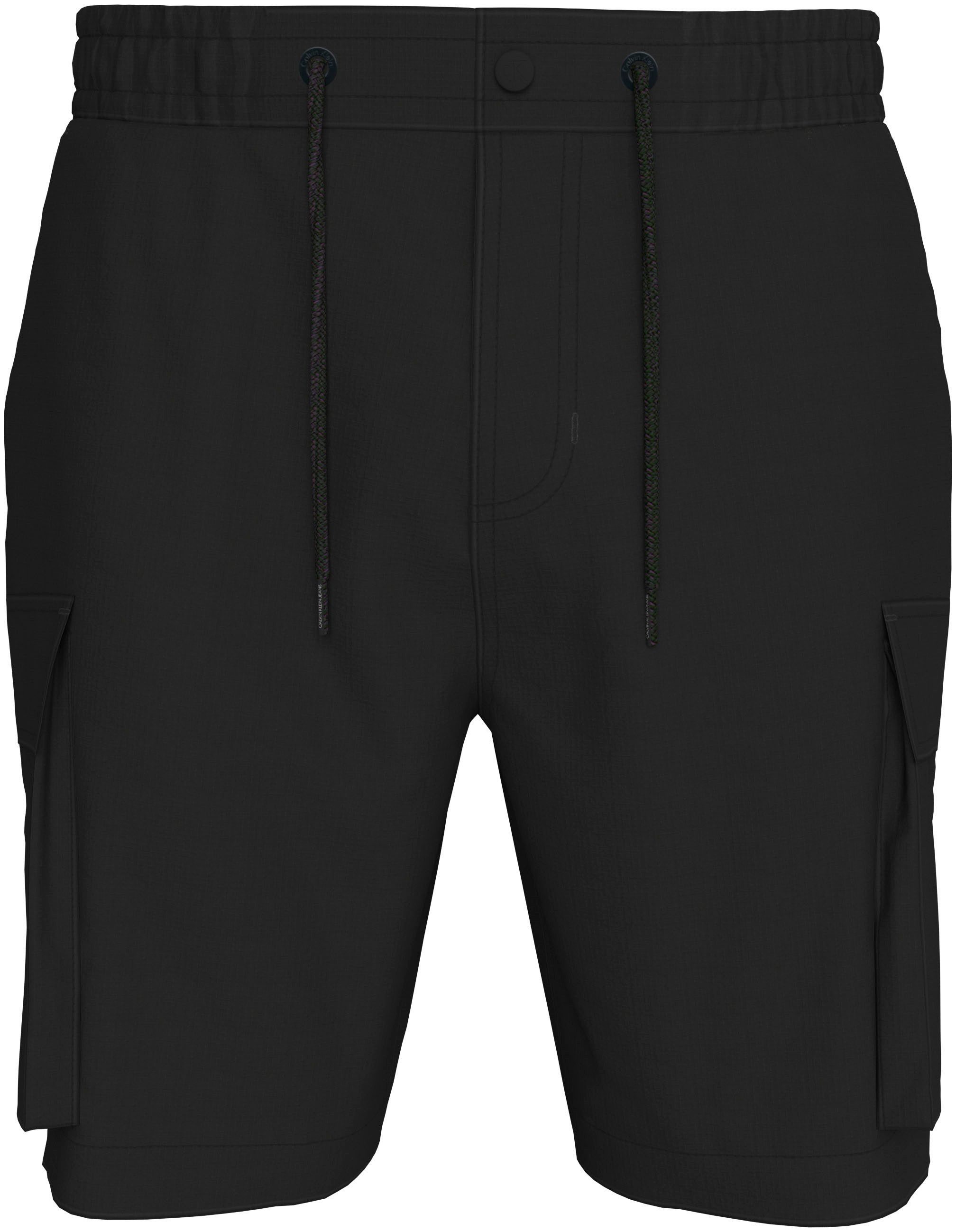 Calvin Klein Cargoshort CARGO SHORT met logopatch