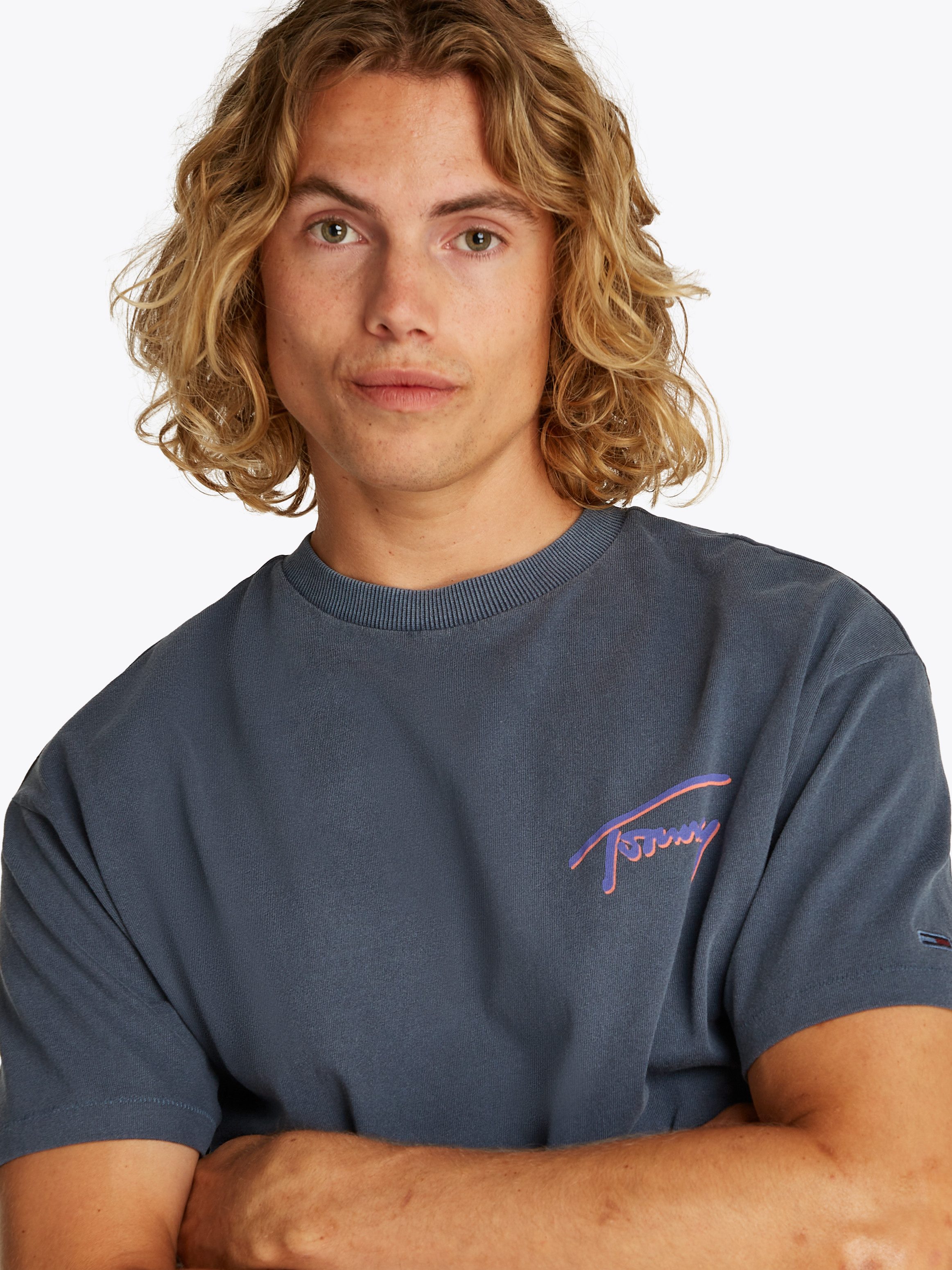 TOMMY JEANS T-shirt TJM RLX FADED GRAPHIC TEE EXT