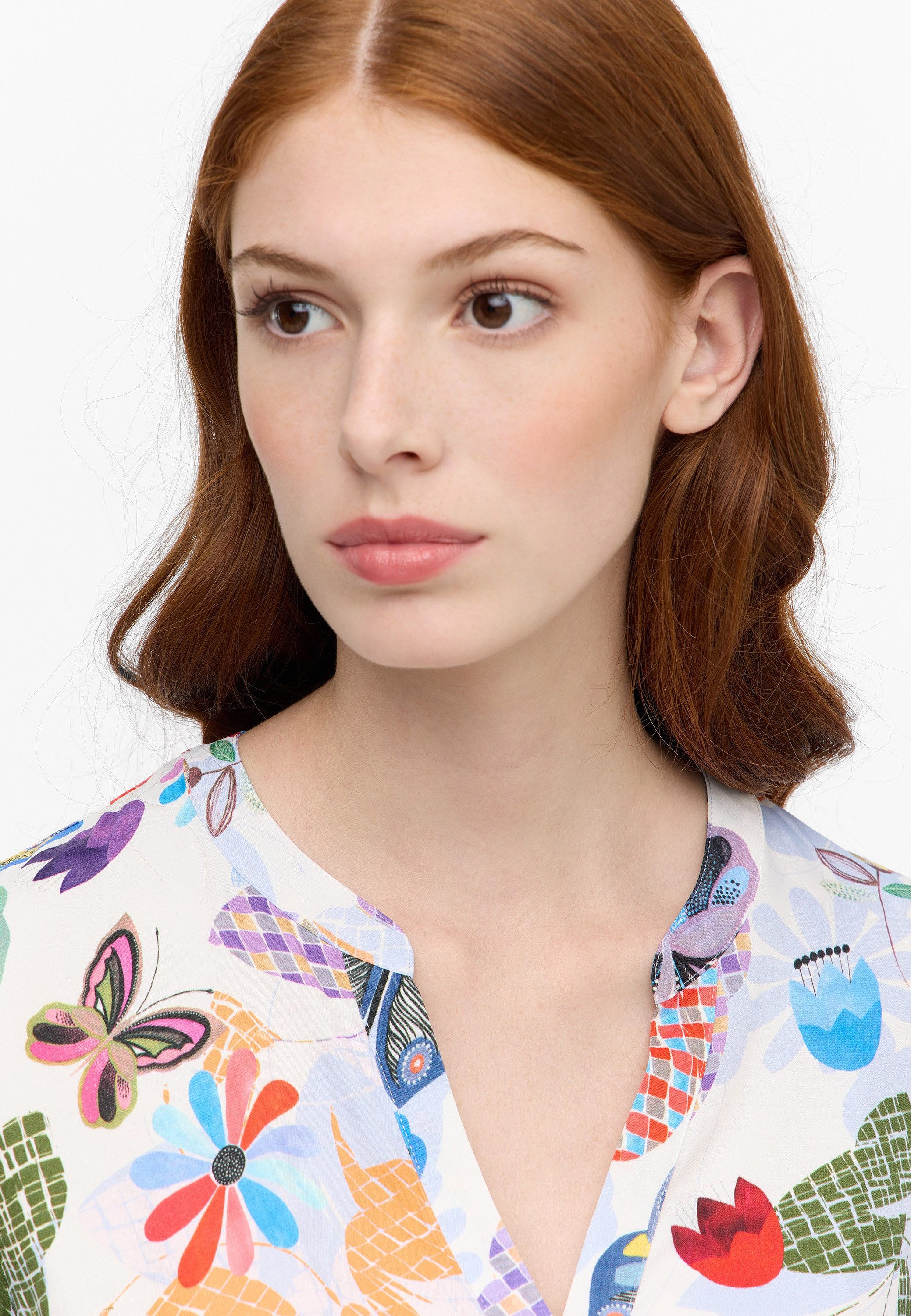 Eterna Lange blouse Loose fit