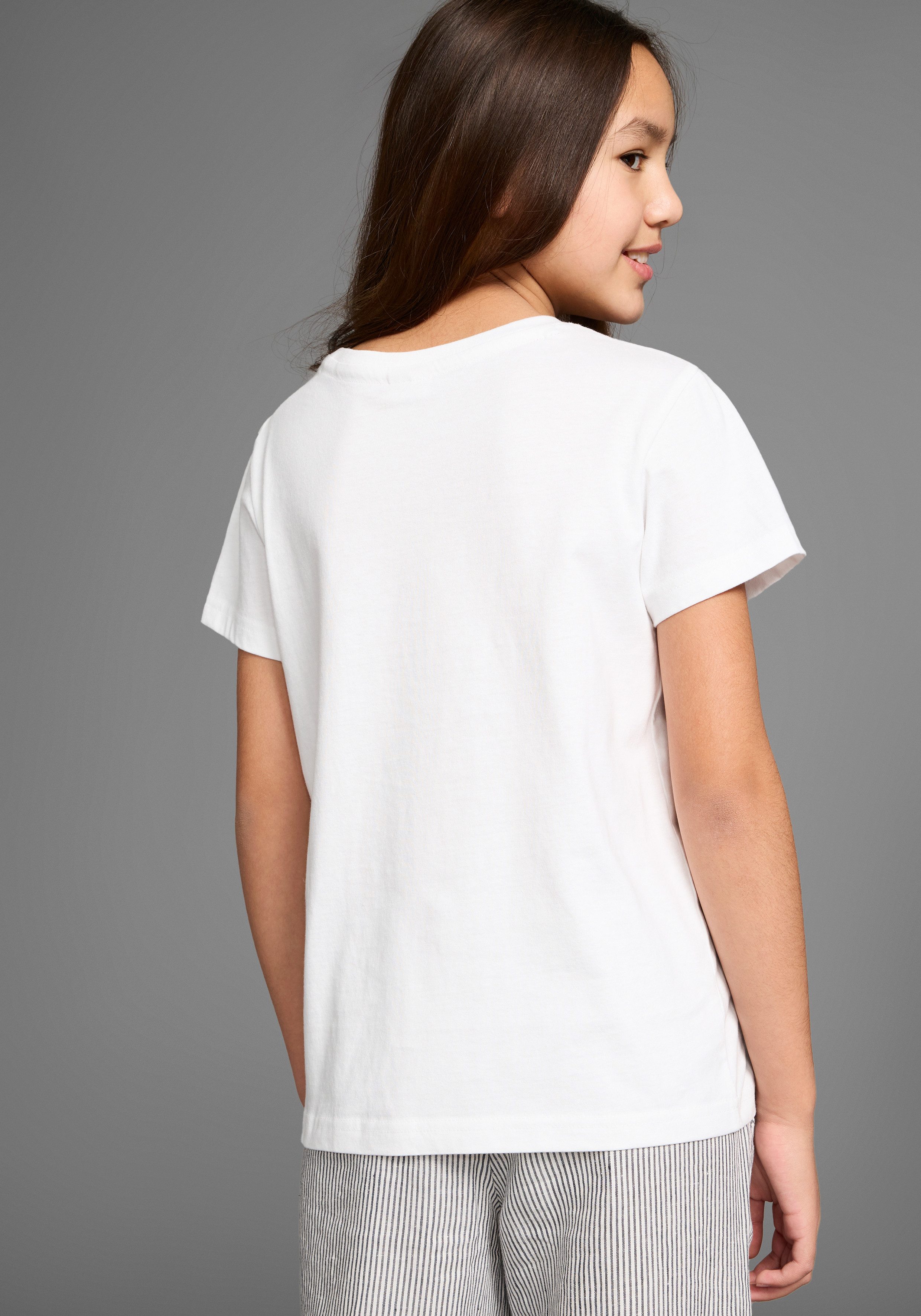 KangaROOS T-shirt HAPPINESS COMES grote frontprint