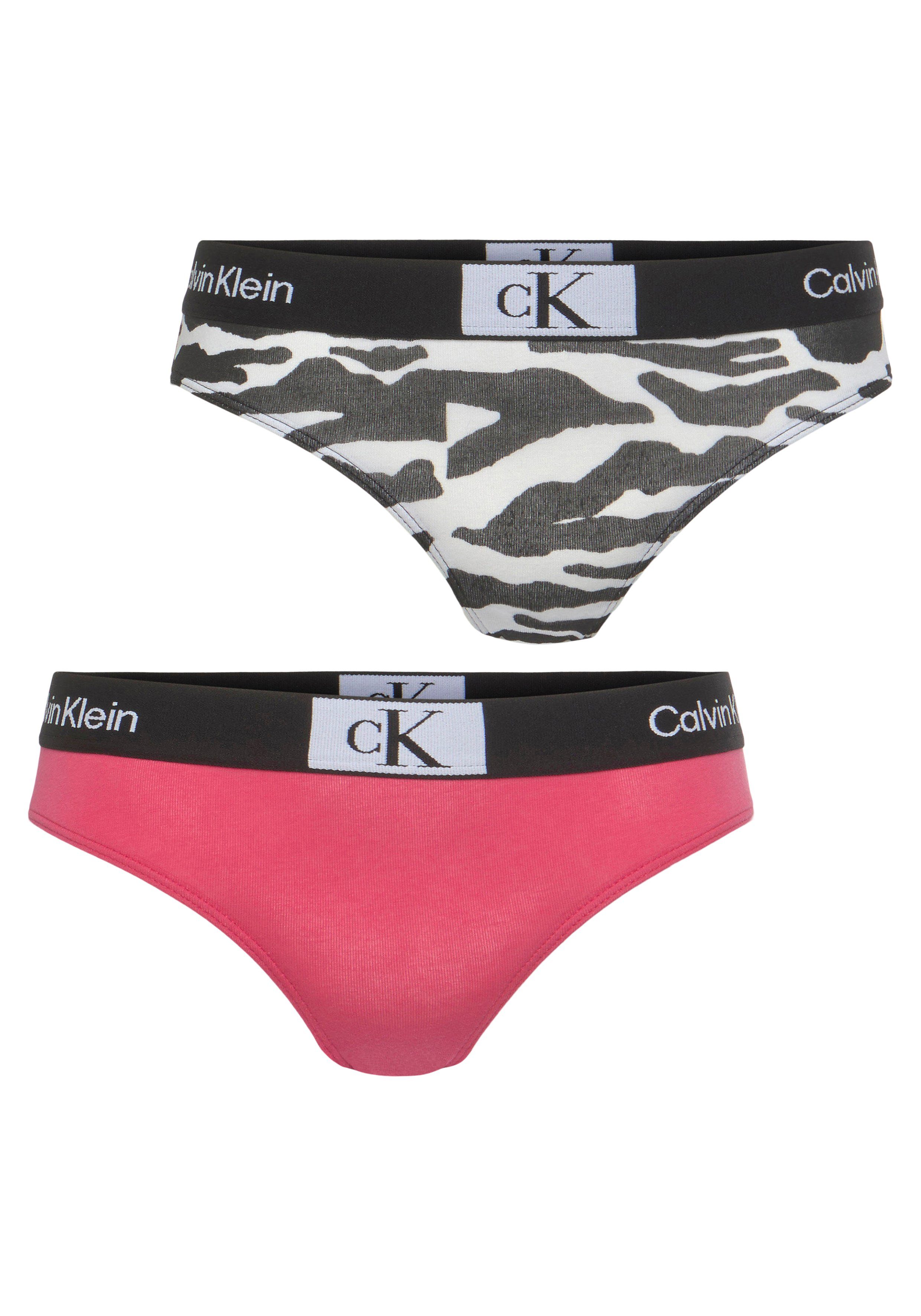 Calvin Klein Bikinibroekje 2PK BIKINI met elastische logo-band (Set van 2)