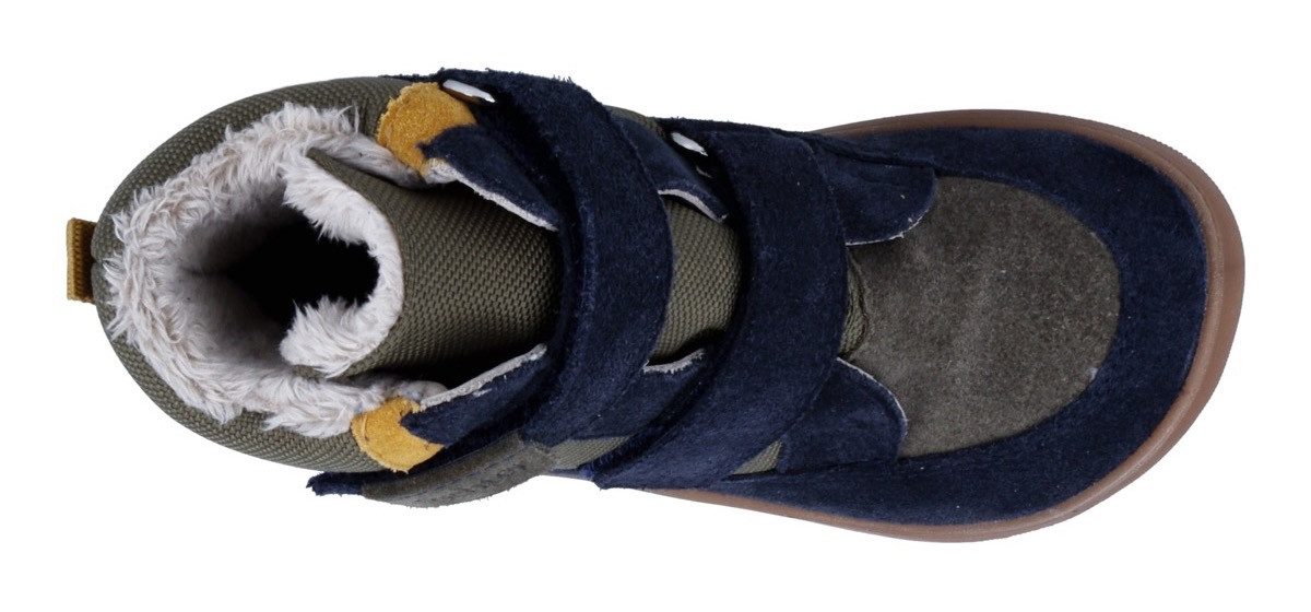 Richter Winterlaarzen Samy WMS: gemiddeld Barefootschoen, klittenbandlaars met Sympatex, maatsjabloon om te downloaden