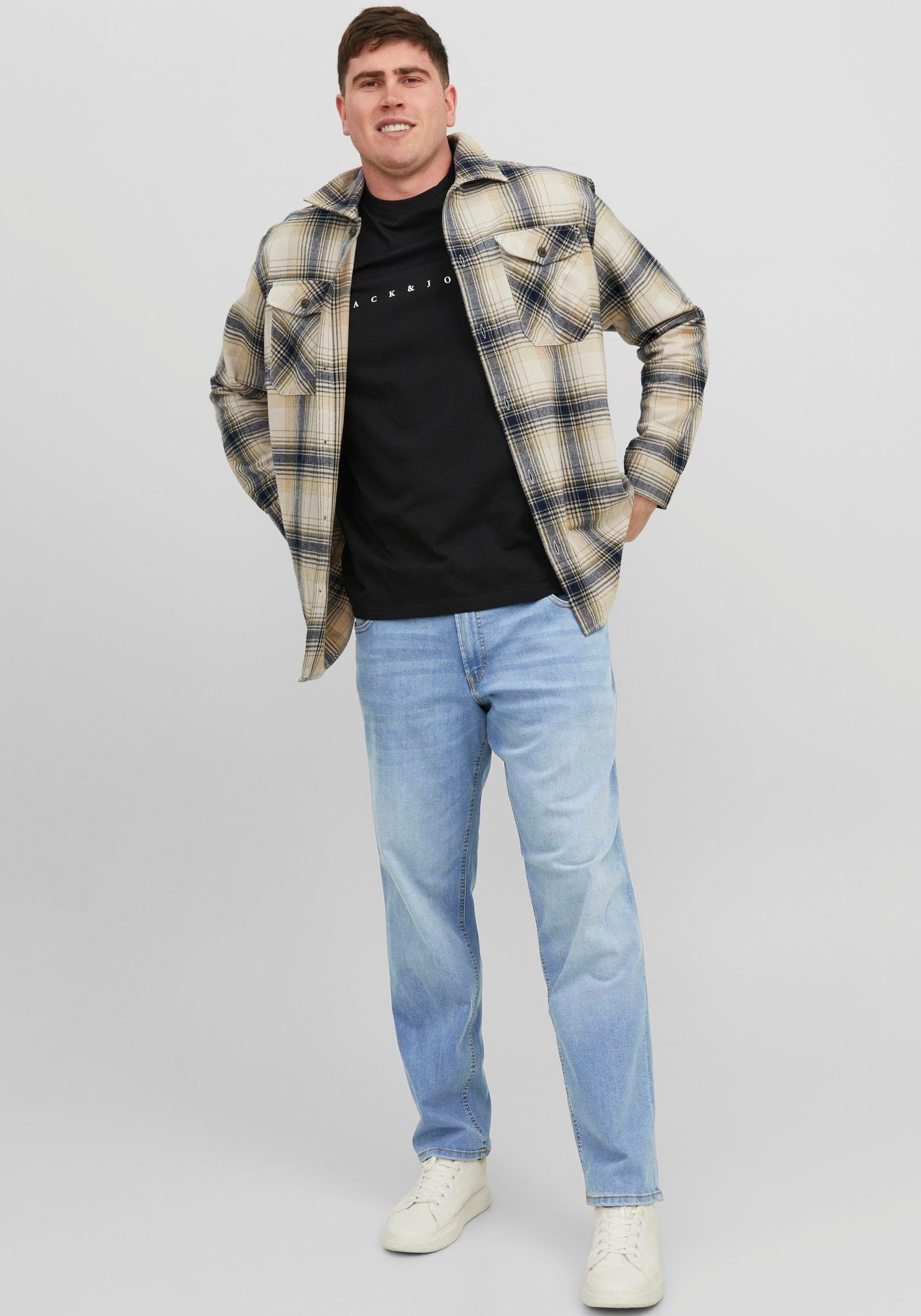 Jack & Jones PlusSize Tapered jeans JJIMIKE JJORIGINAL SQ 223 NOOS PLS