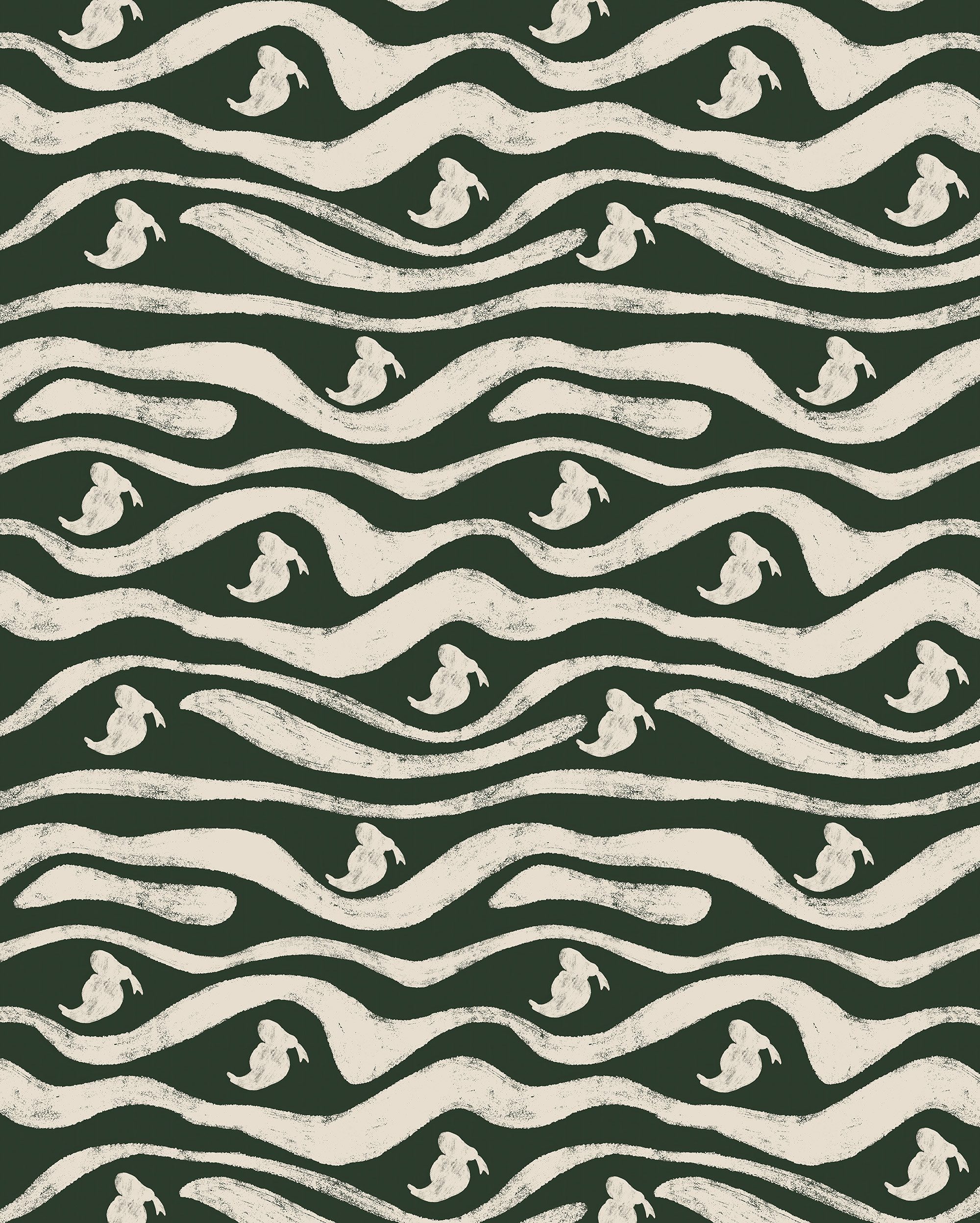 Komar Kinderbehang Disney Donald Duck Green Waves (1 stuk)
