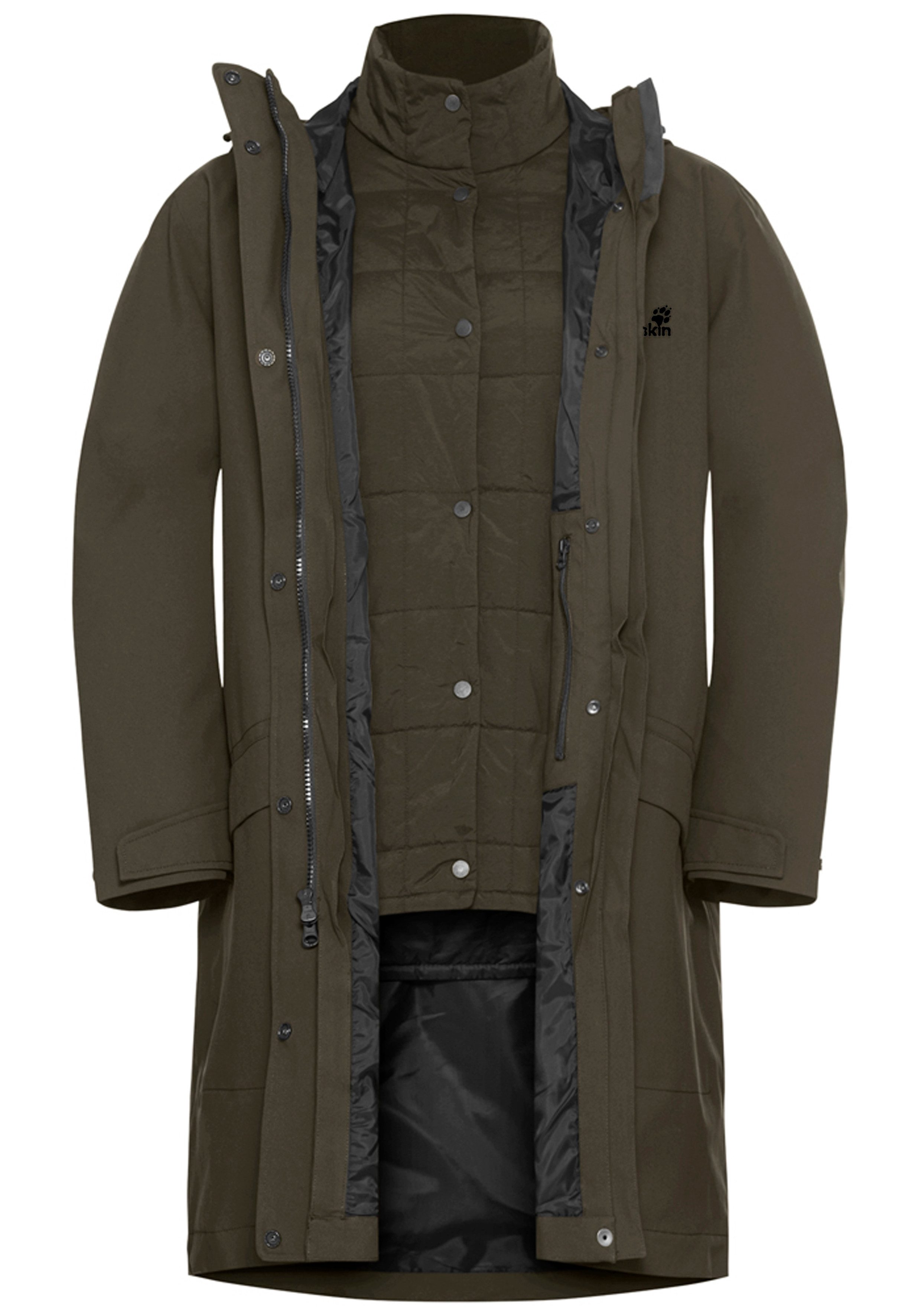 Jack Wolfskin Functionele 3-in-1-jas WINTERDUNE 3IN1 COAT W
