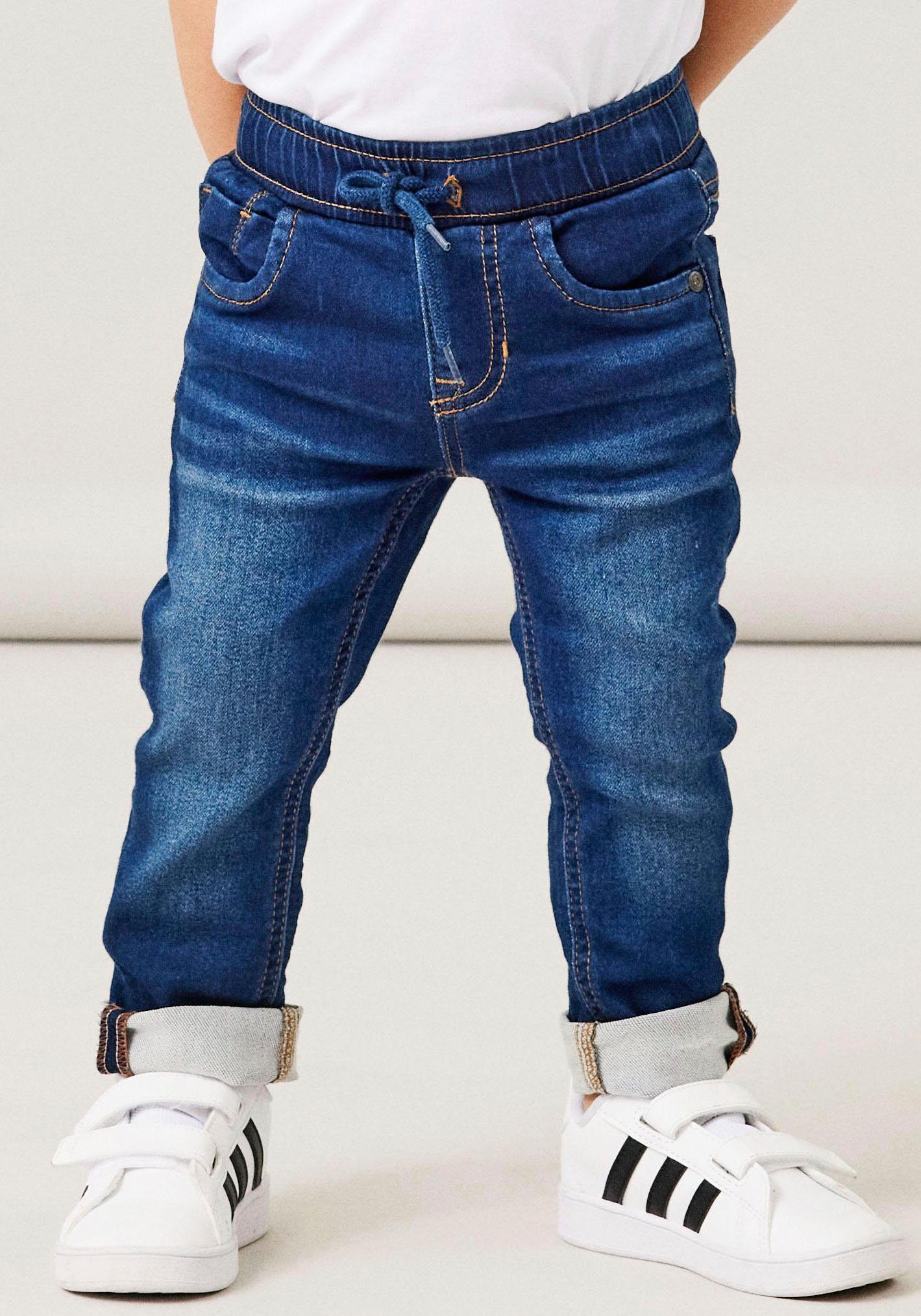Name It Comfortjeans NMMRYAN SLIM SWE JEANS 2472-TH NOOS jongens jeans maat 122 blauw