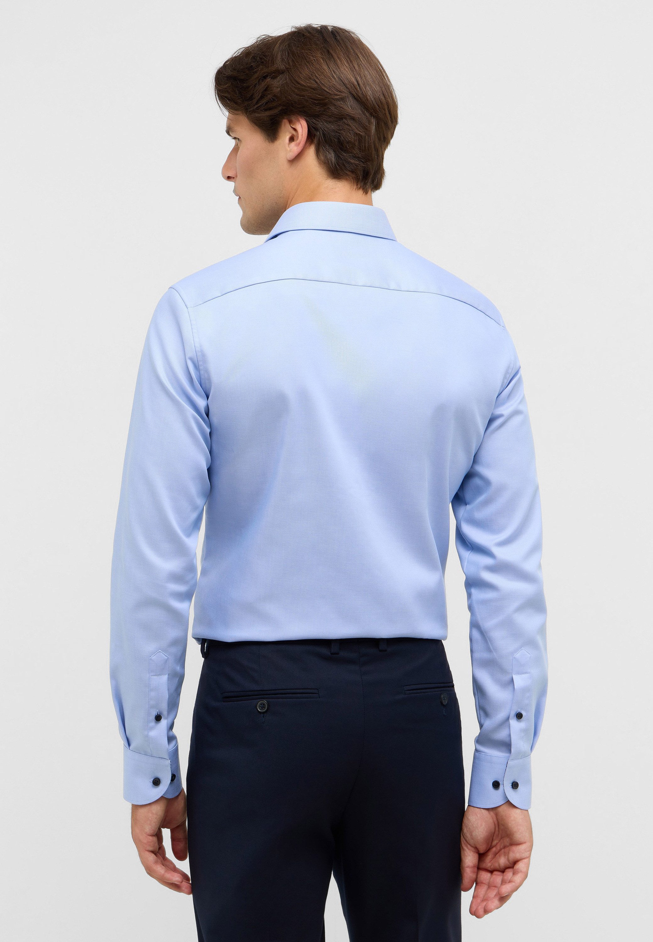 Eterna Overhemd met lange mouwen Slim fit
