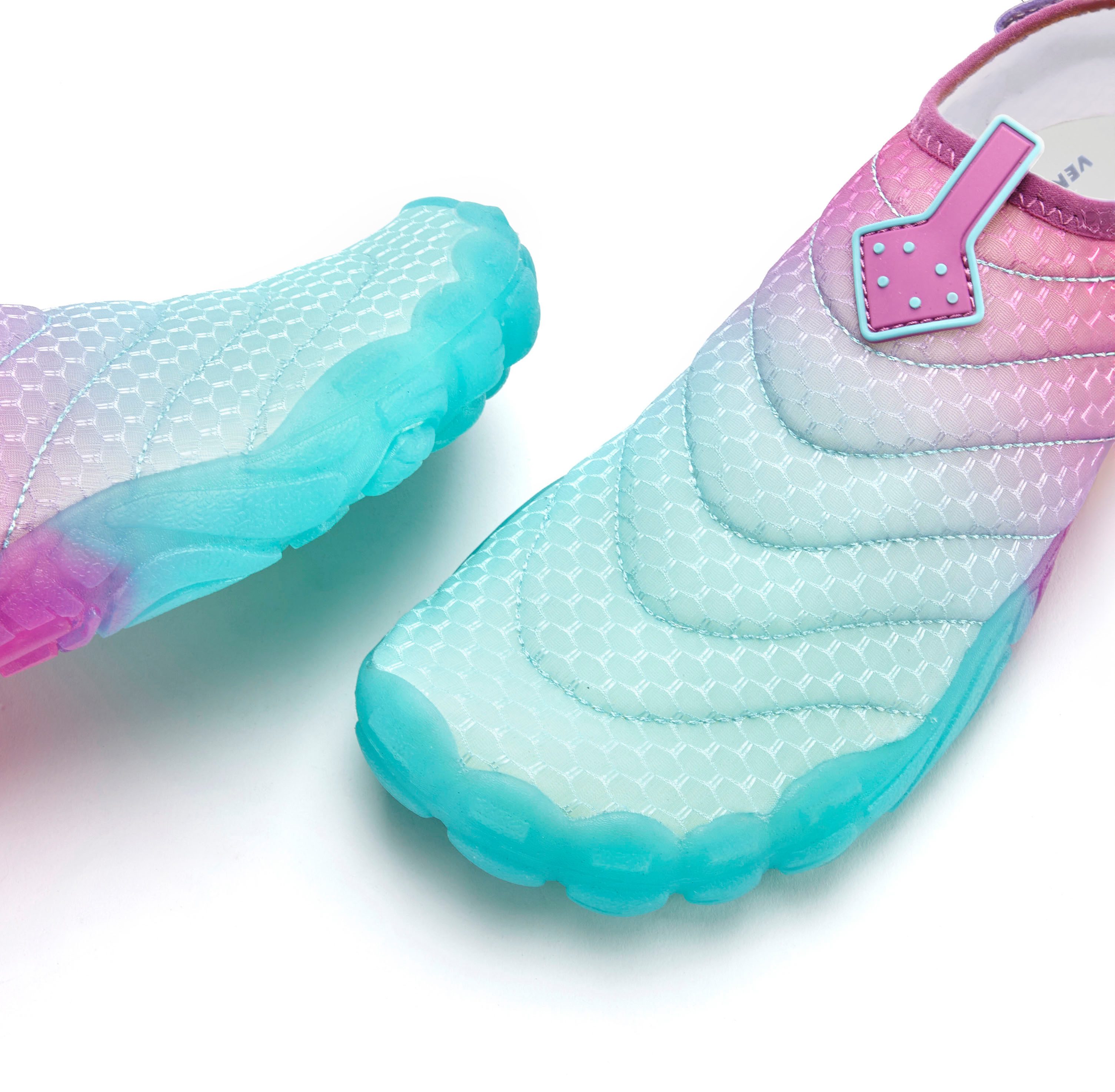Venice Beach Waterschoenen lichte badslipper, slipper, waterschoen, flexibele zool unisex vegan