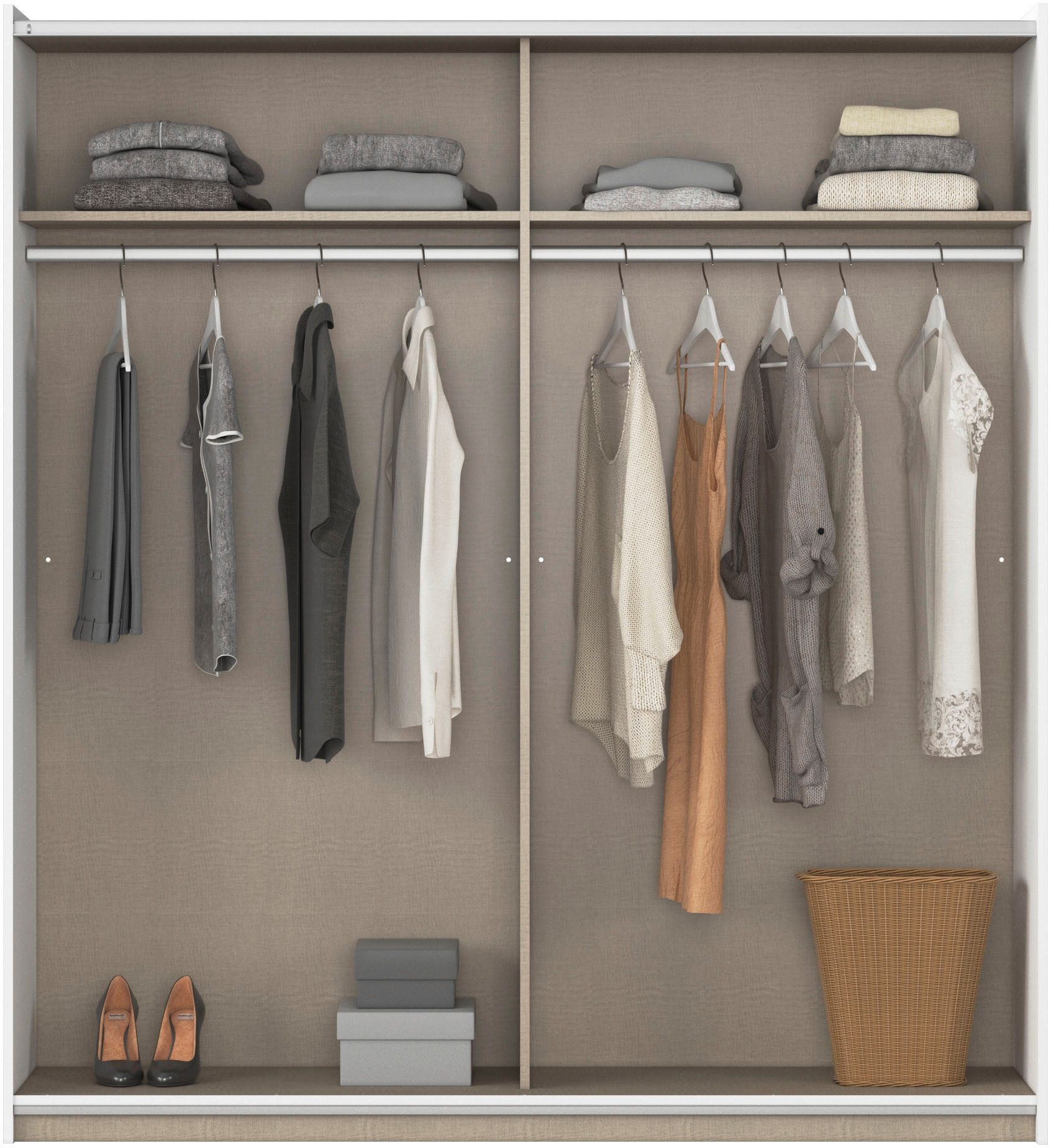 rauch Tienerkamerset Compleet slaapkamer slaapkamer NOOSA met kast breedte 175 cm(set)