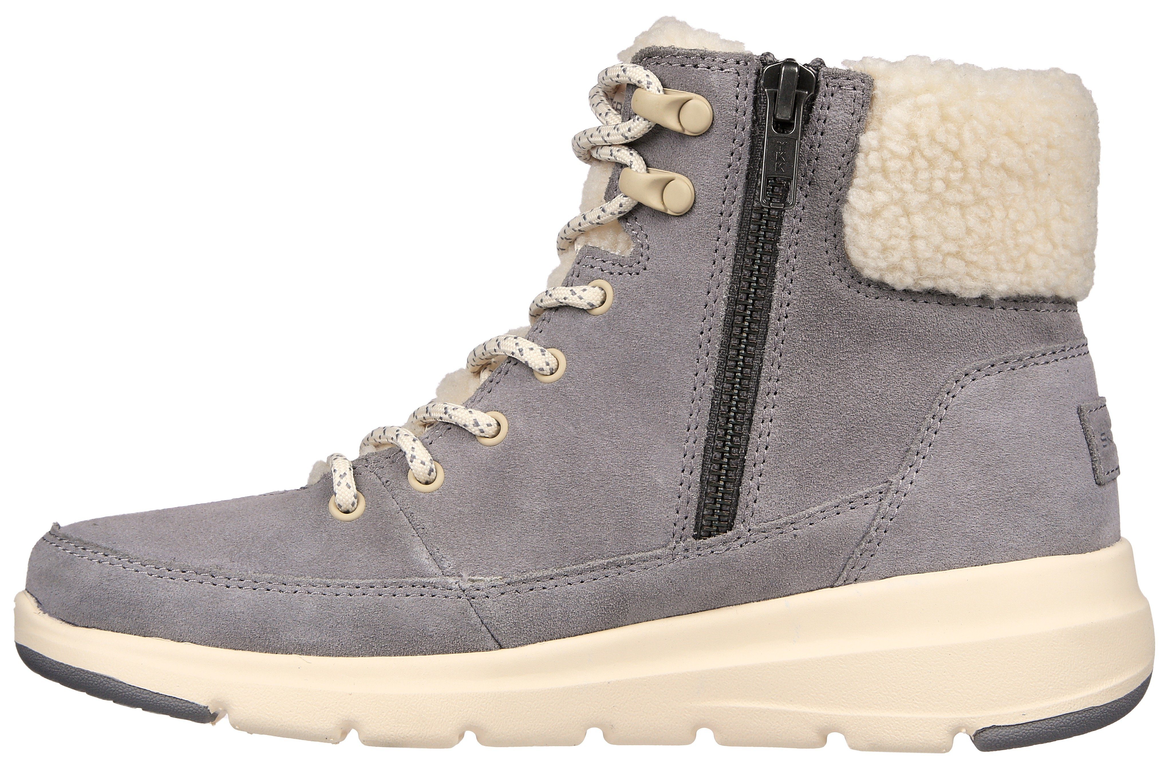 Skechers Winterlaarzen GLACIAL ULTRA Winterschoen, snowboots, veterschoenen met 3M Scotchgard-impregnering