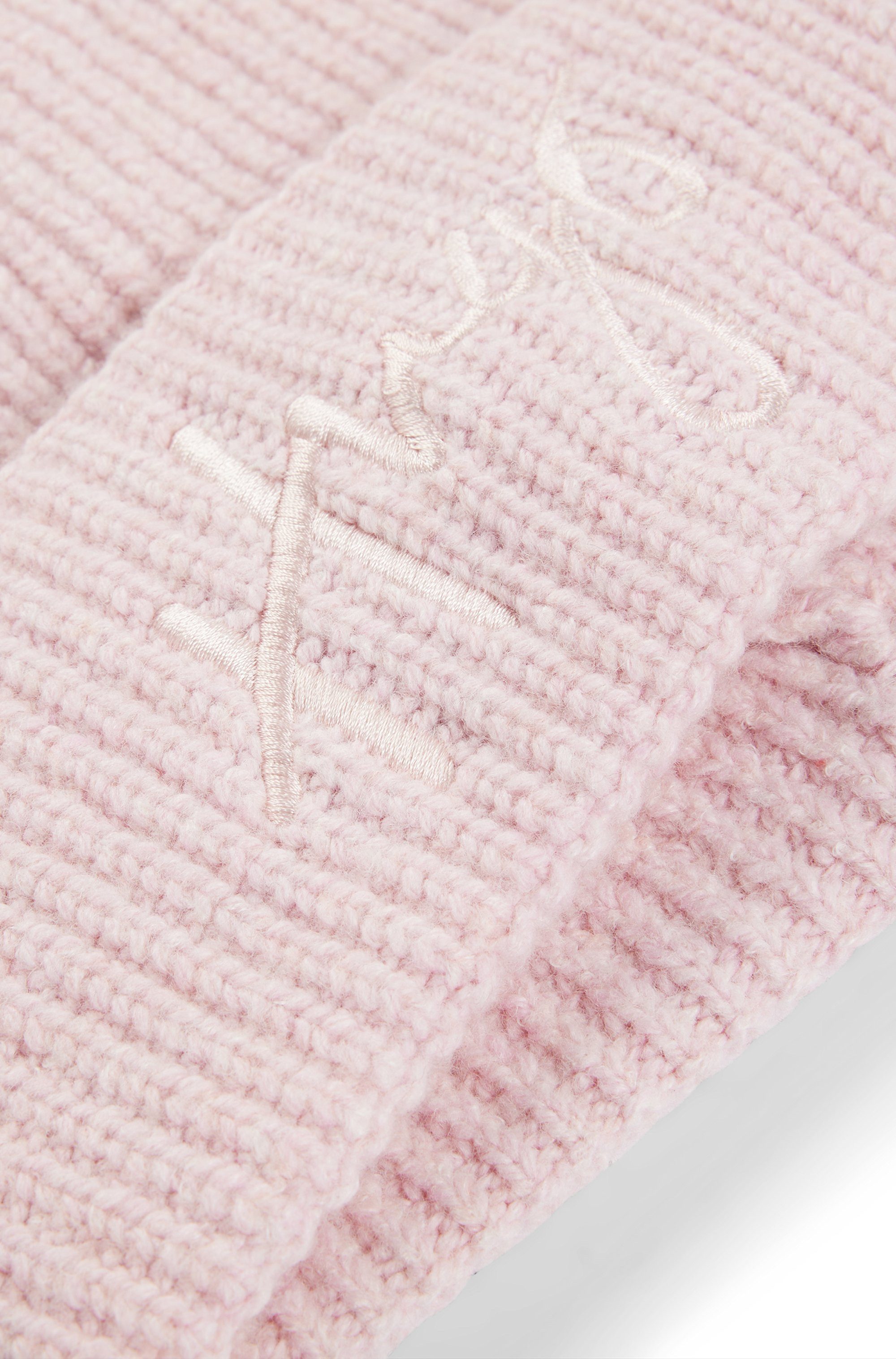 HUGO Beanie met geborduurd logo