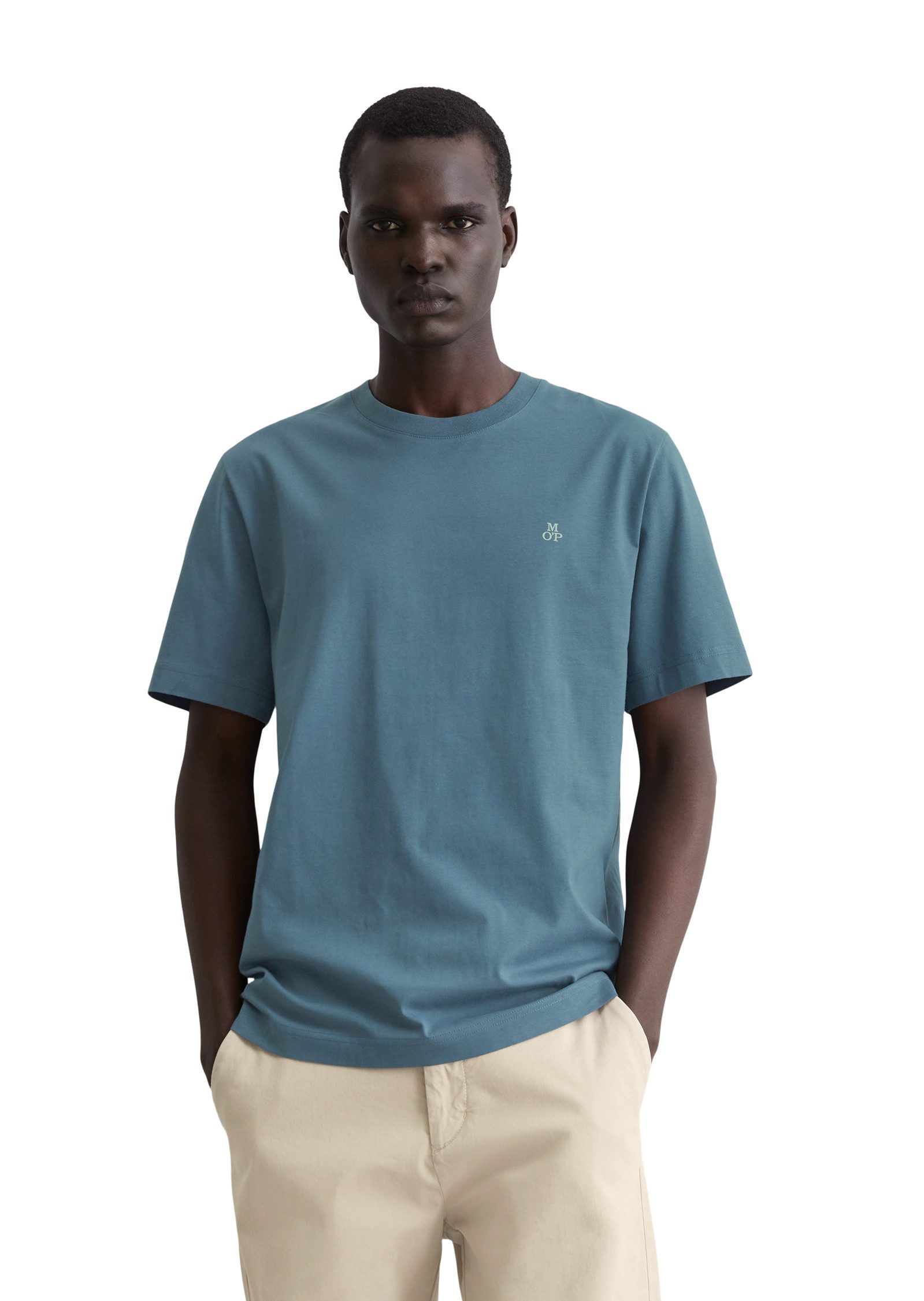 Marc O'Polo Regular fit T-shirt van puur katoen