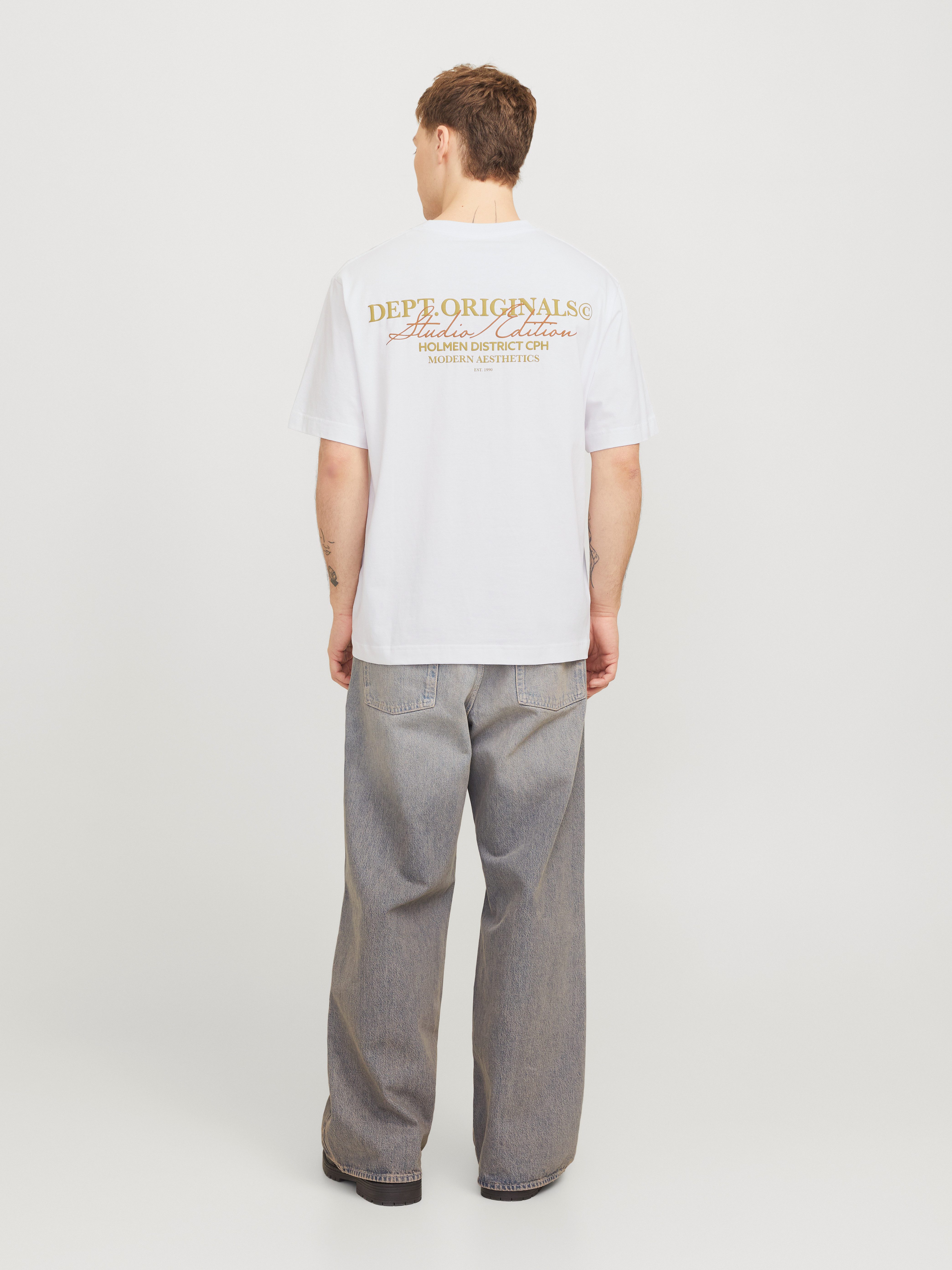 Jack & Jones T-shirt JORISLINGTON TYPE TEE SS CREW NECK SN