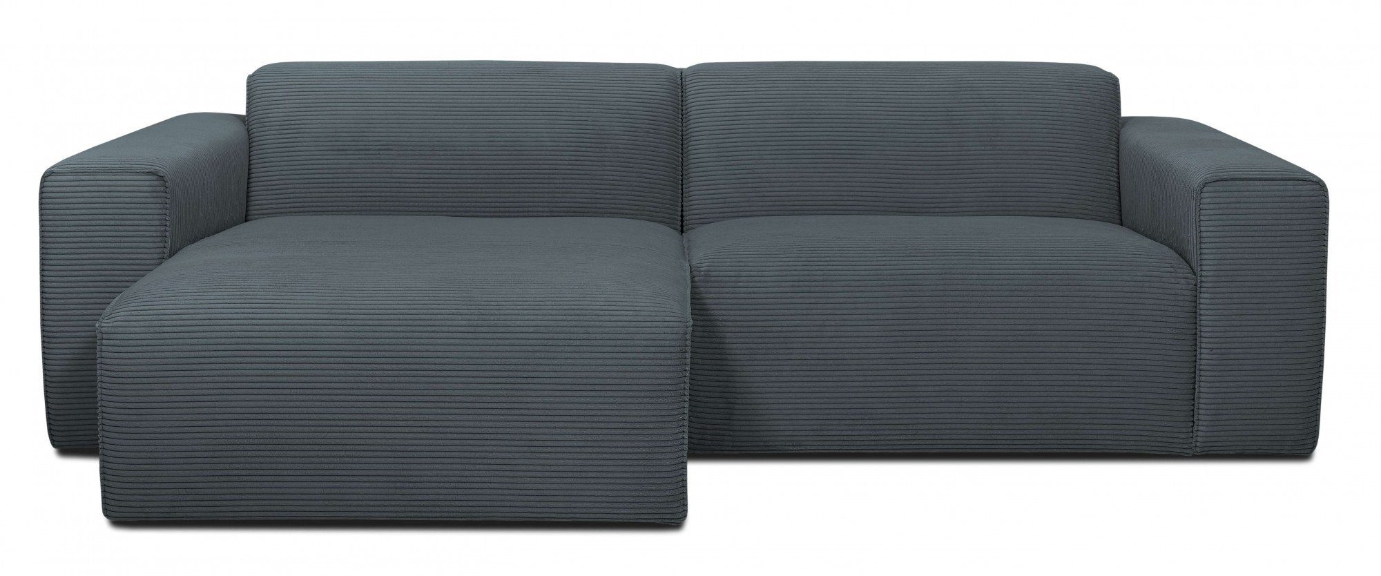 INOSIGN Hoekbank Clayton in een trendy ribfluwelen bekleding, diverse combinaties mogelijk