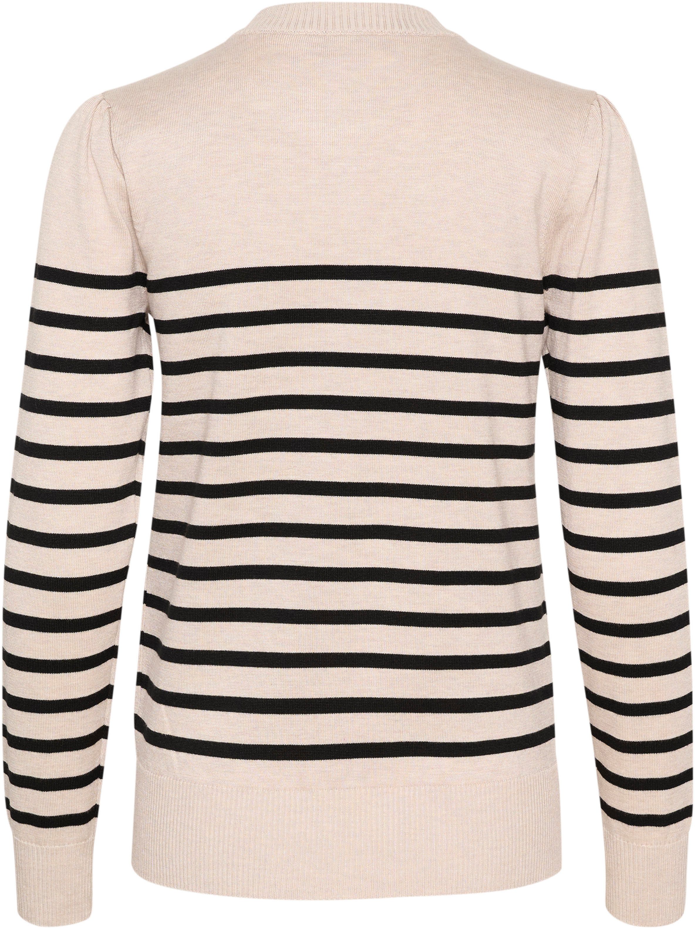 Saint Tropez Gebreide trui MilaSZ LS Striped Pullover