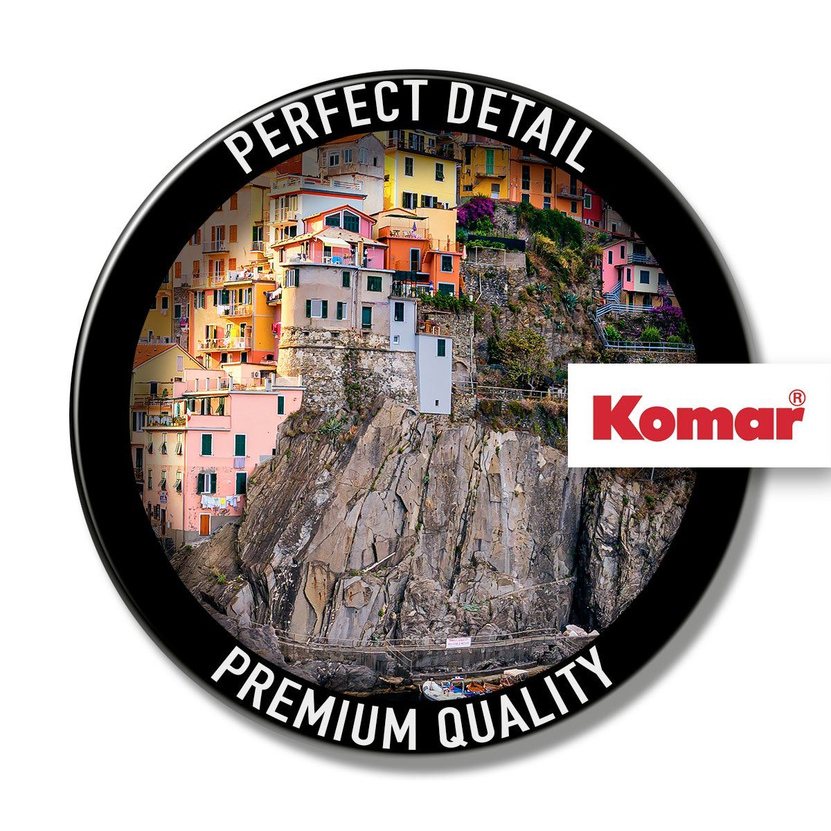 Komar Fotobehang Vlies - Cinque Terre - Afmeting 368 x 248 cm (1 stuk)