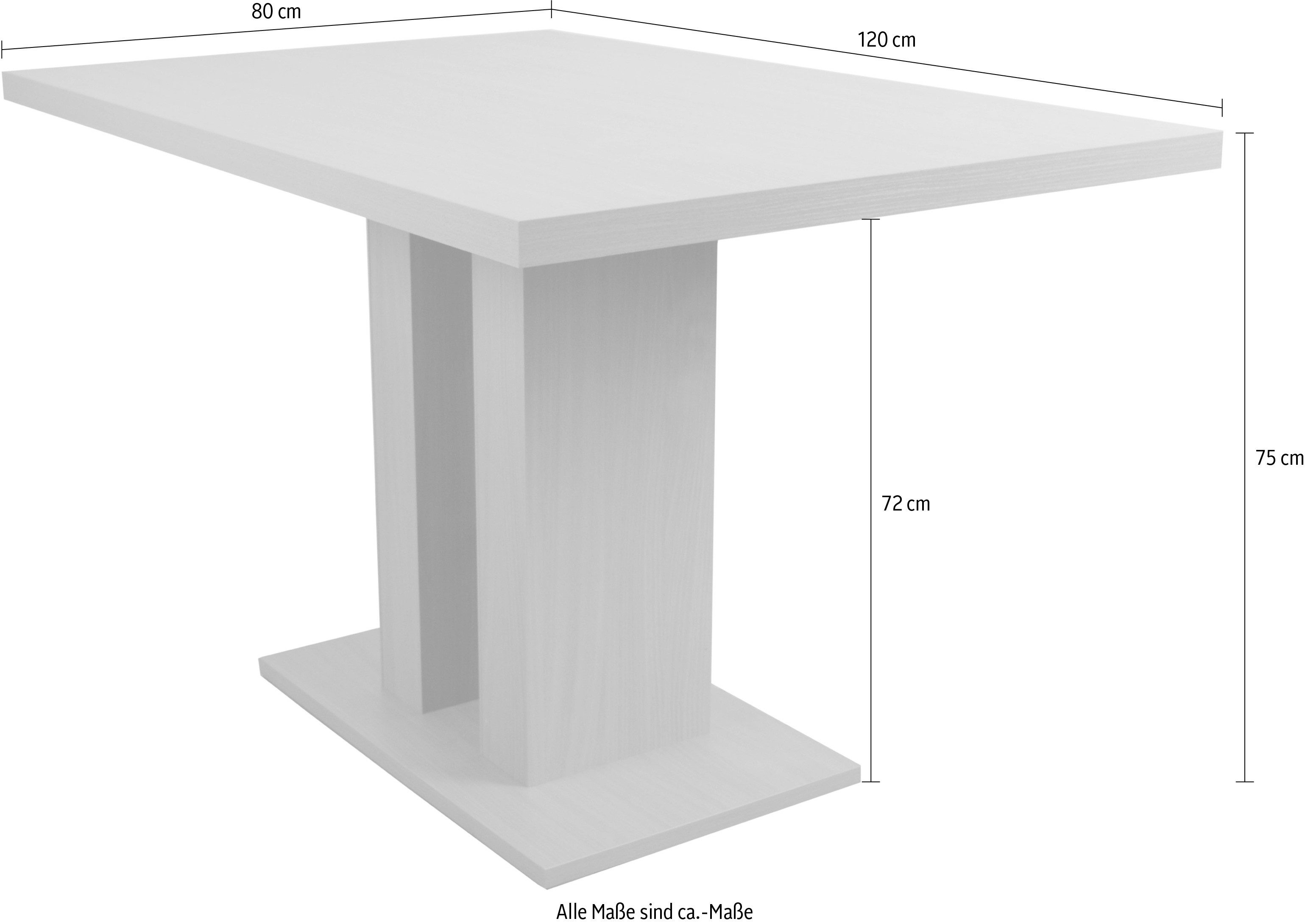 HOFMANN LIVING AND MORE Eettafel (1 stuk)