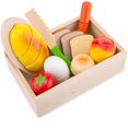 new classic toys speellevensmiddelen bon appetit - snijset ontbijt (10-delig) multicolor