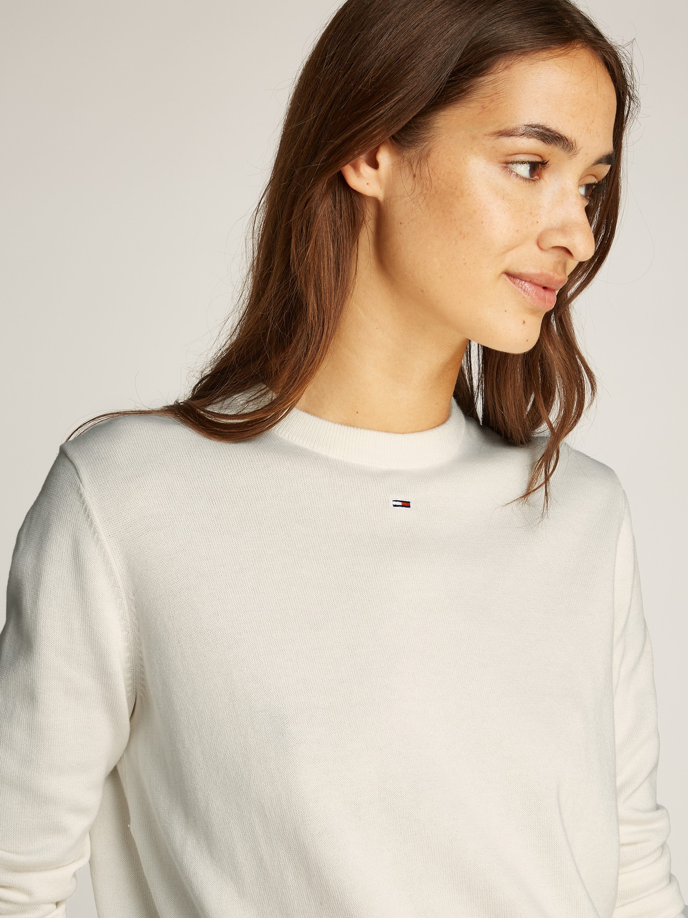 TOMMY JEANS Gebreide trui TJW ESSENTIAL CREW SWEATER EXT