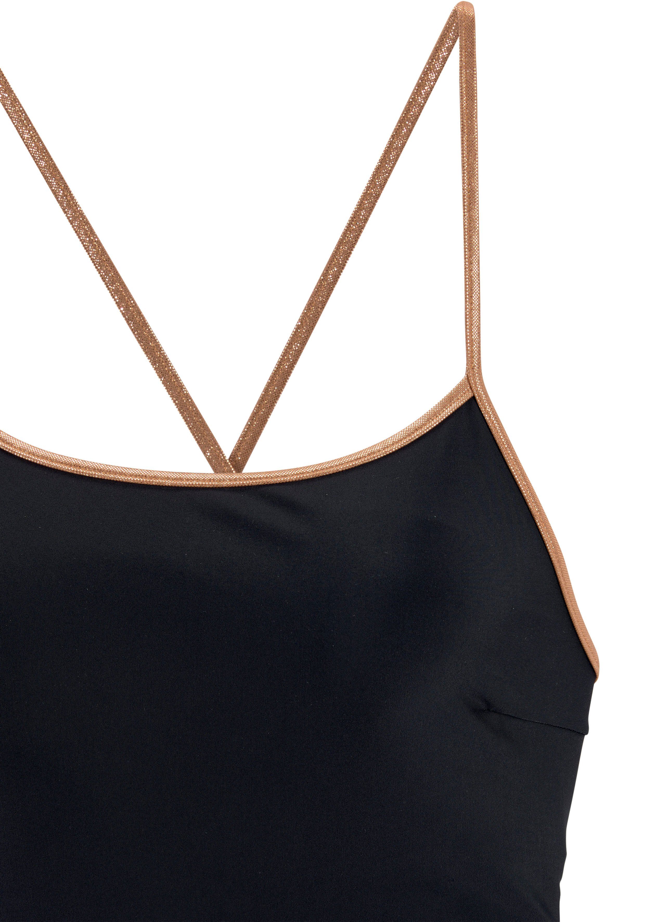 Bruno Banani Badpak met koperen bies