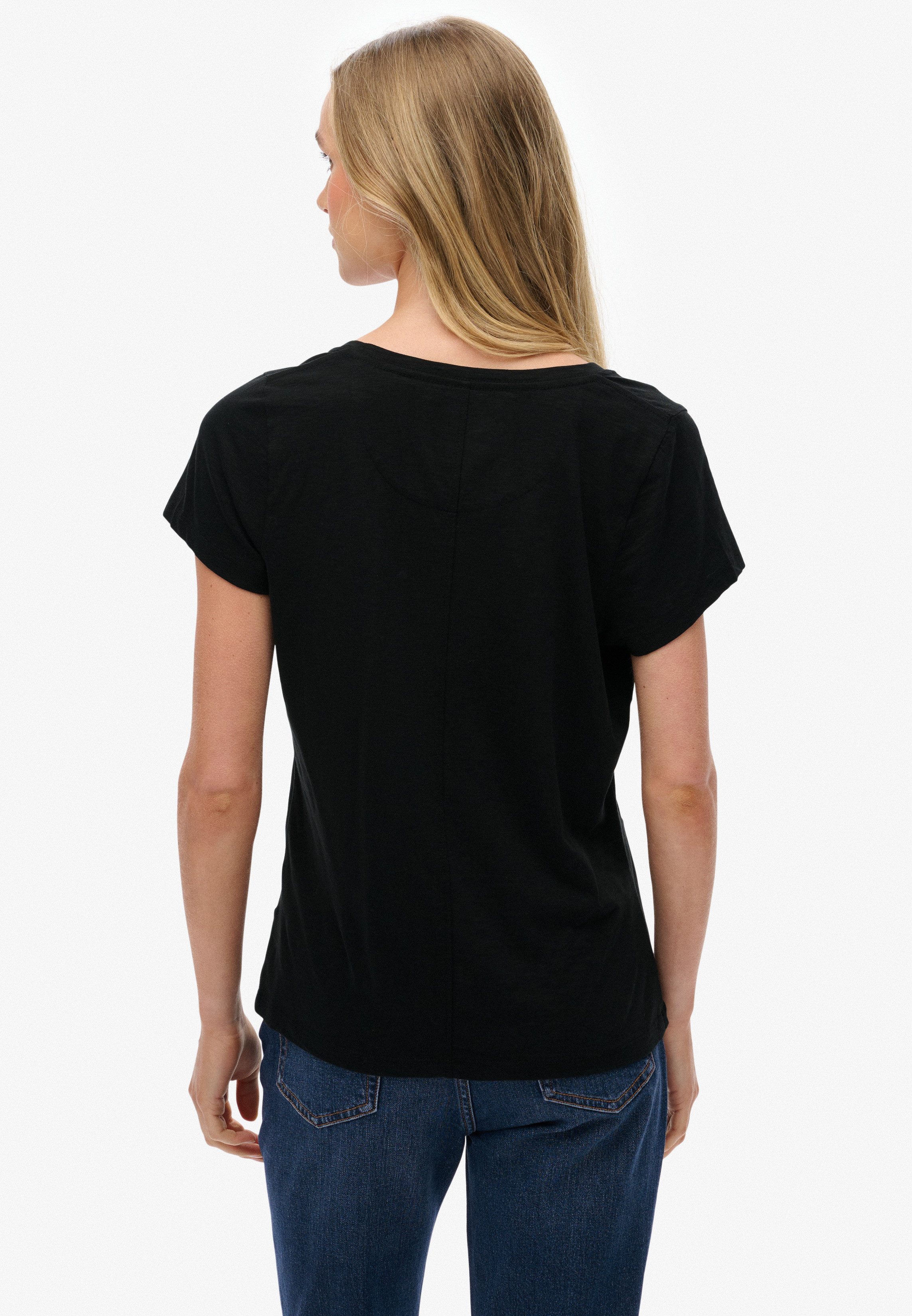 Superdry T-shirt STUDIOS SCOOP NECK TEE