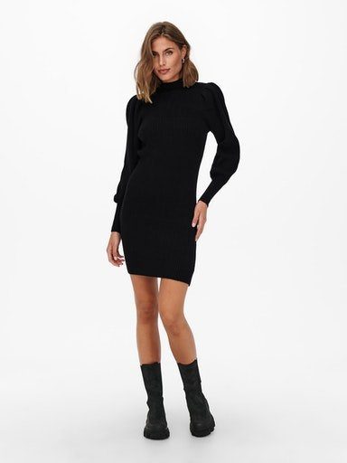 Only Gebreide jurk ONLKATIA L/S DRESS KNT NOOS