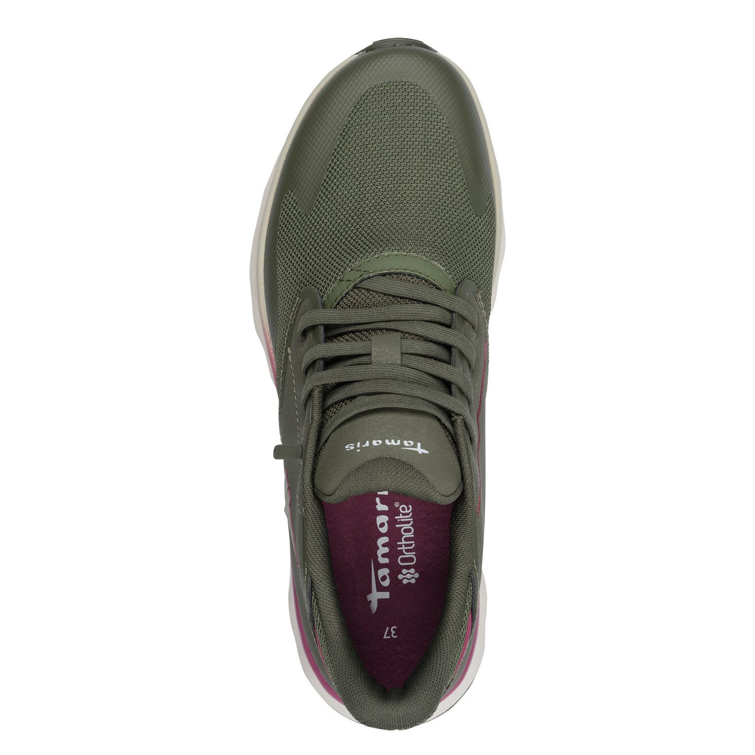 Tamaris Slip-on sneakers Nowana , vrijetijdsschoen, lage schoen, slippers met ortholite-uitrusting