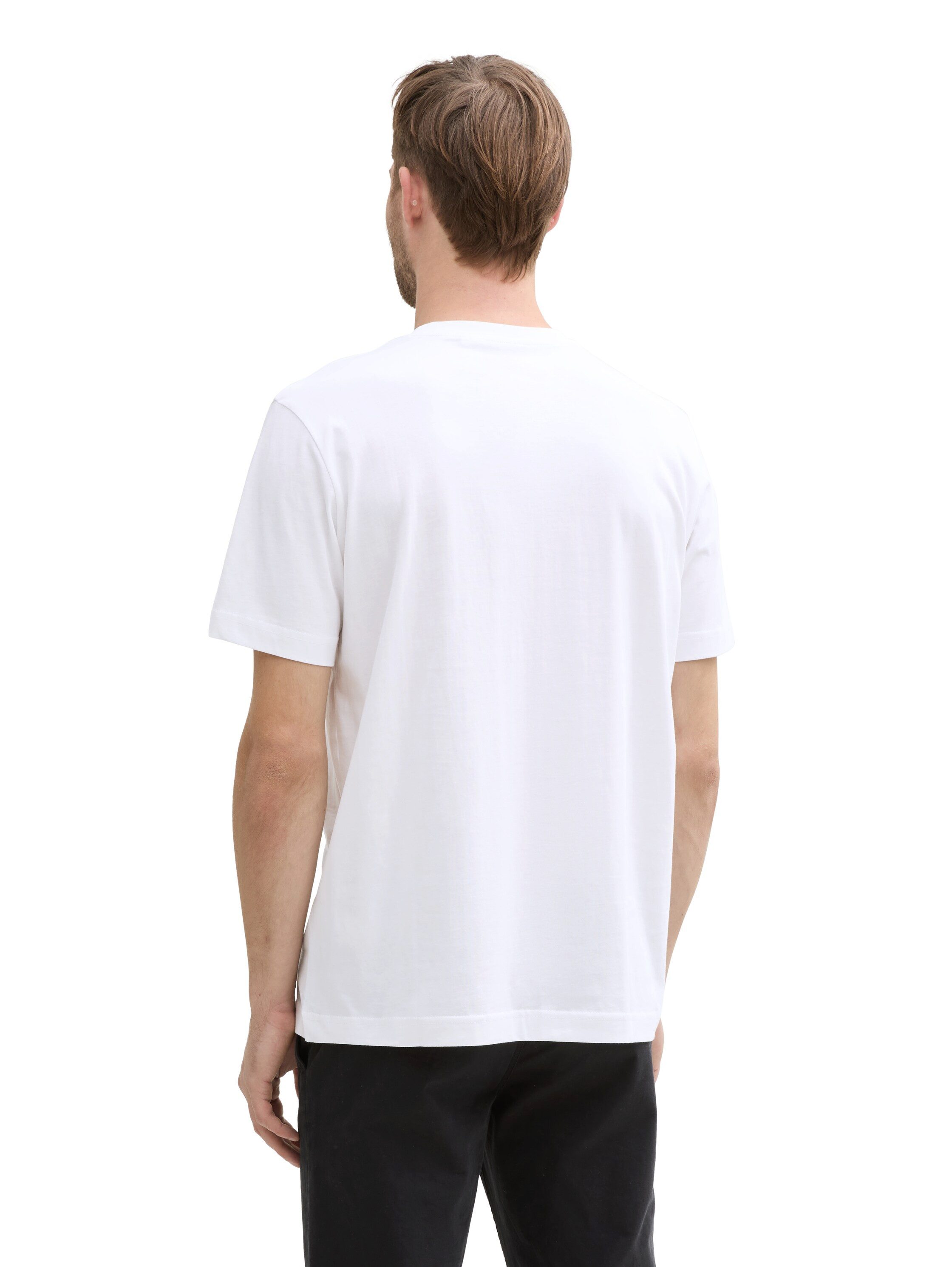 Tom Tailor T-shirt Zomershirt met frontprint