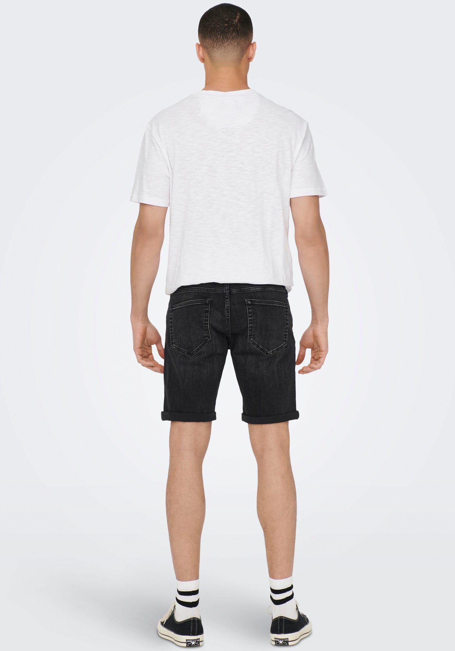 ONLY & SONS Jeansshort ONSPLY LIGHT BLUE 5189 SHORTS DNM NOOS