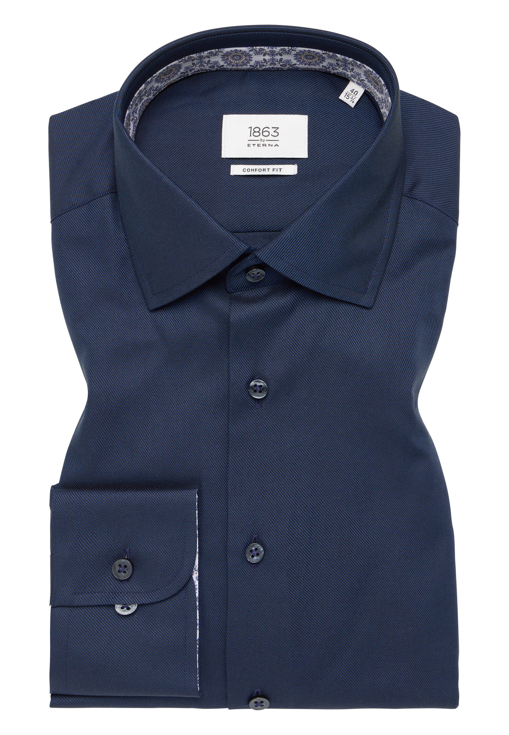 Eterna Overhemd met lange mouwen Comfort fit