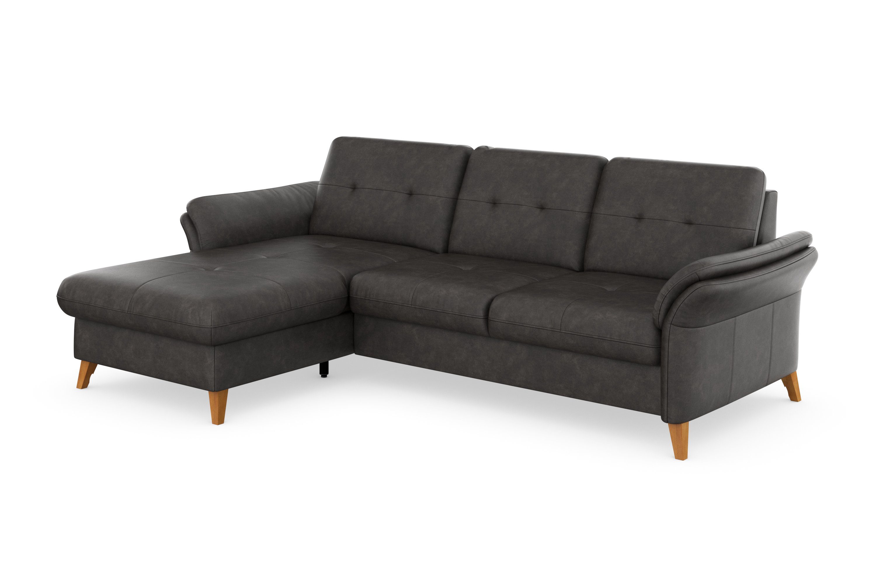 sit&more Hoekbank Göteborg Zitdiepteverstelling en binnenvering, naar keuze met slaapfunctie