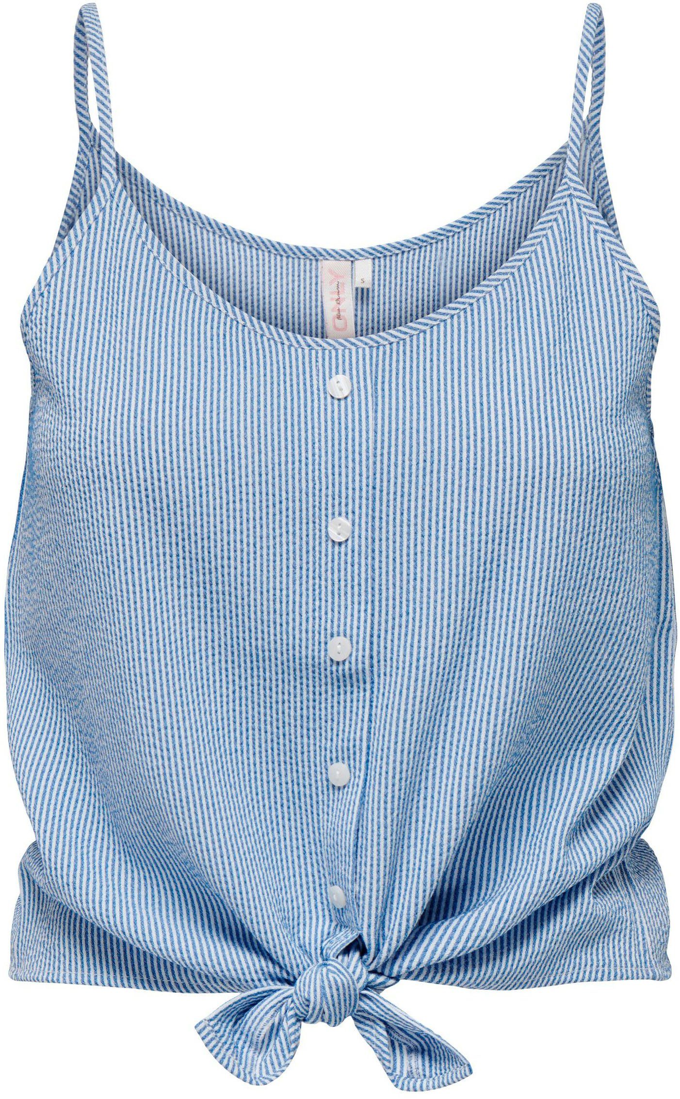 Only Top ONLLECEY SL KNOT SINGLET NOOS WVN
