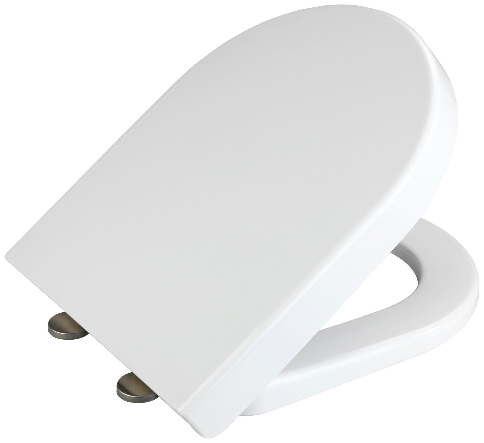 WENKO Toiletzitting Exclusive nr. 4 van duroplast, met soft-closemechanisme (1 stuk)