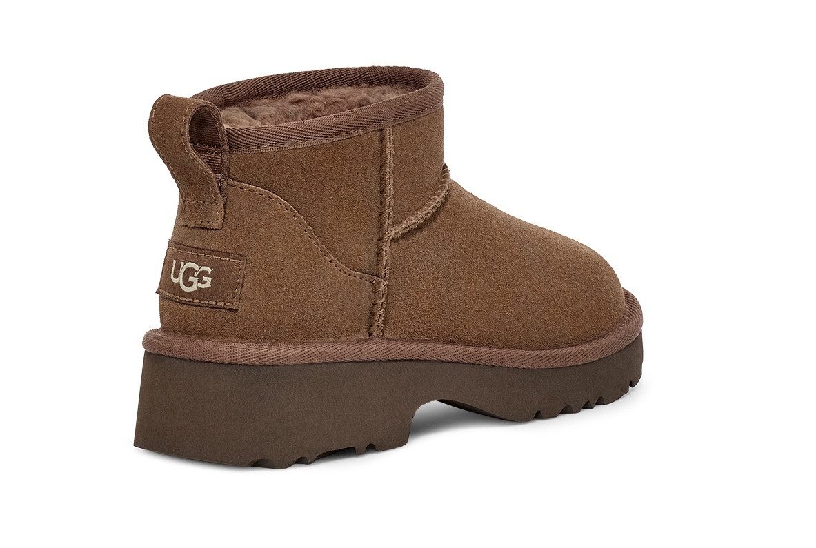 UGG Boots zonder sluiting CLASSIC ULTRA MINI NEW HEIGHTS , plateaulaarzen, winterlaarzen, trekkinglaarzen met aantrekhaak