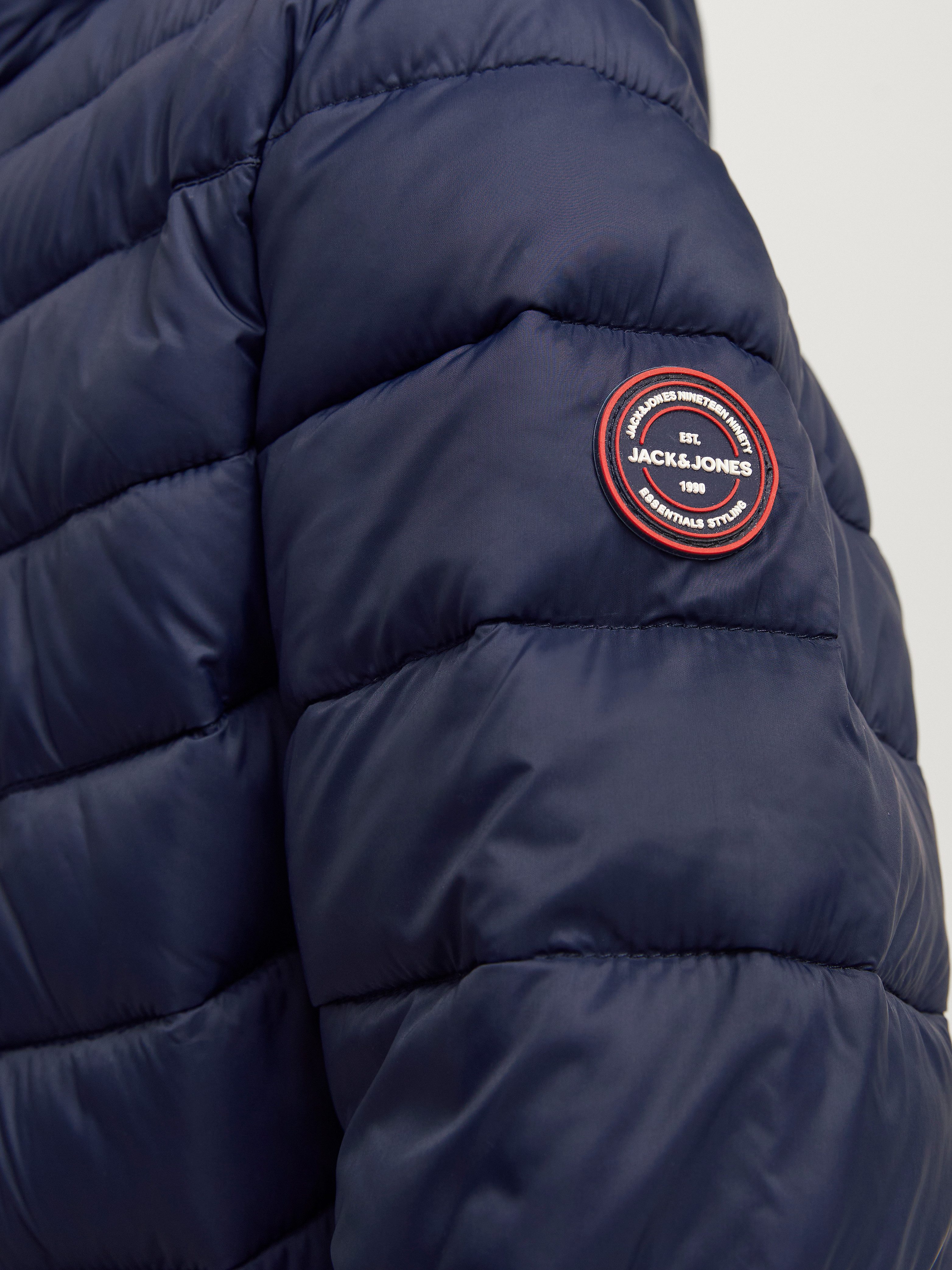 Jack & Jones Junior Gewatteerde jas JJESPRINT PUFFER HOOD NOOS JNR