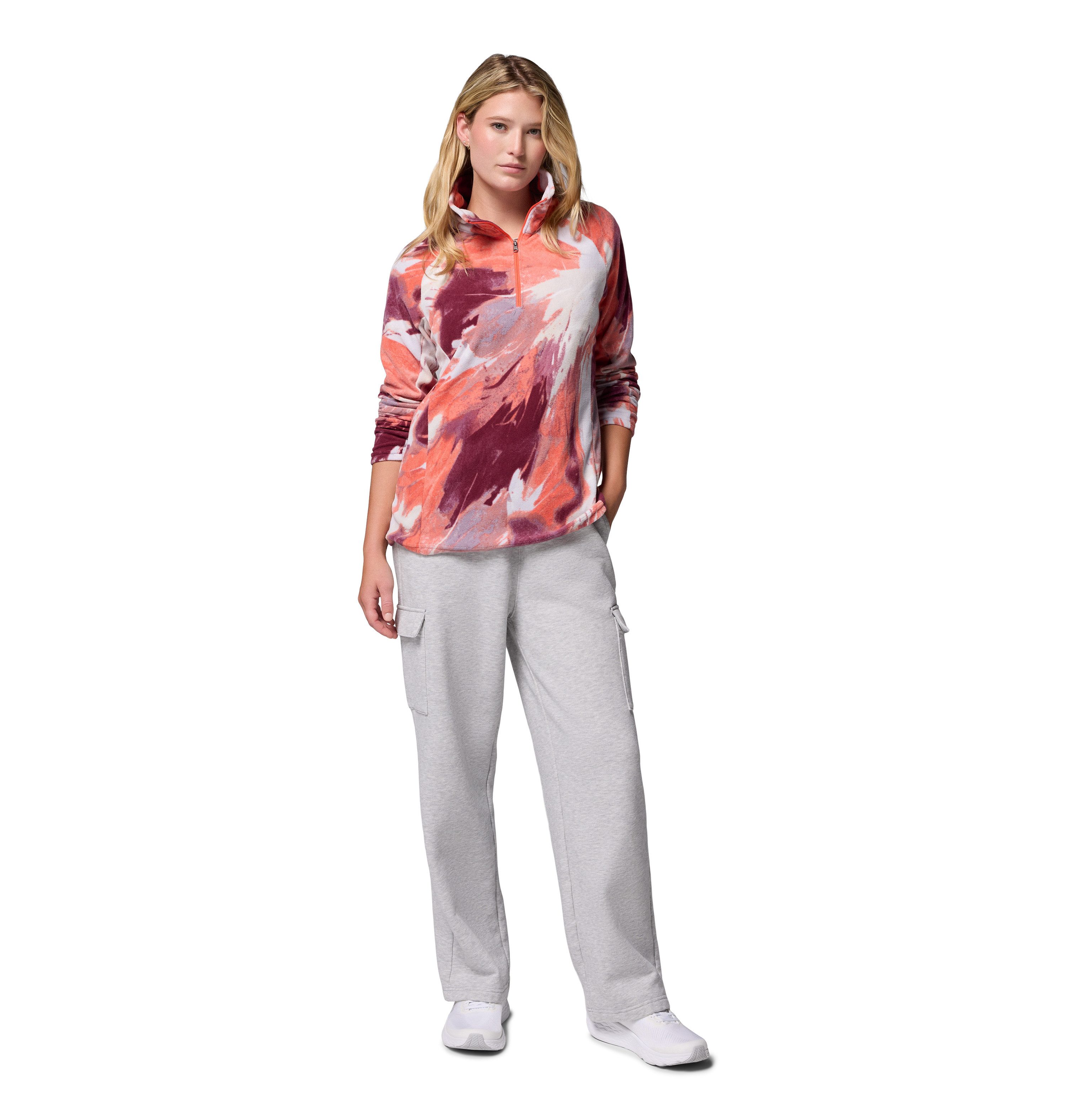 Columbia Fleecetrui GLACIAL IV PRINT 1/2 ZIP (1-delig)