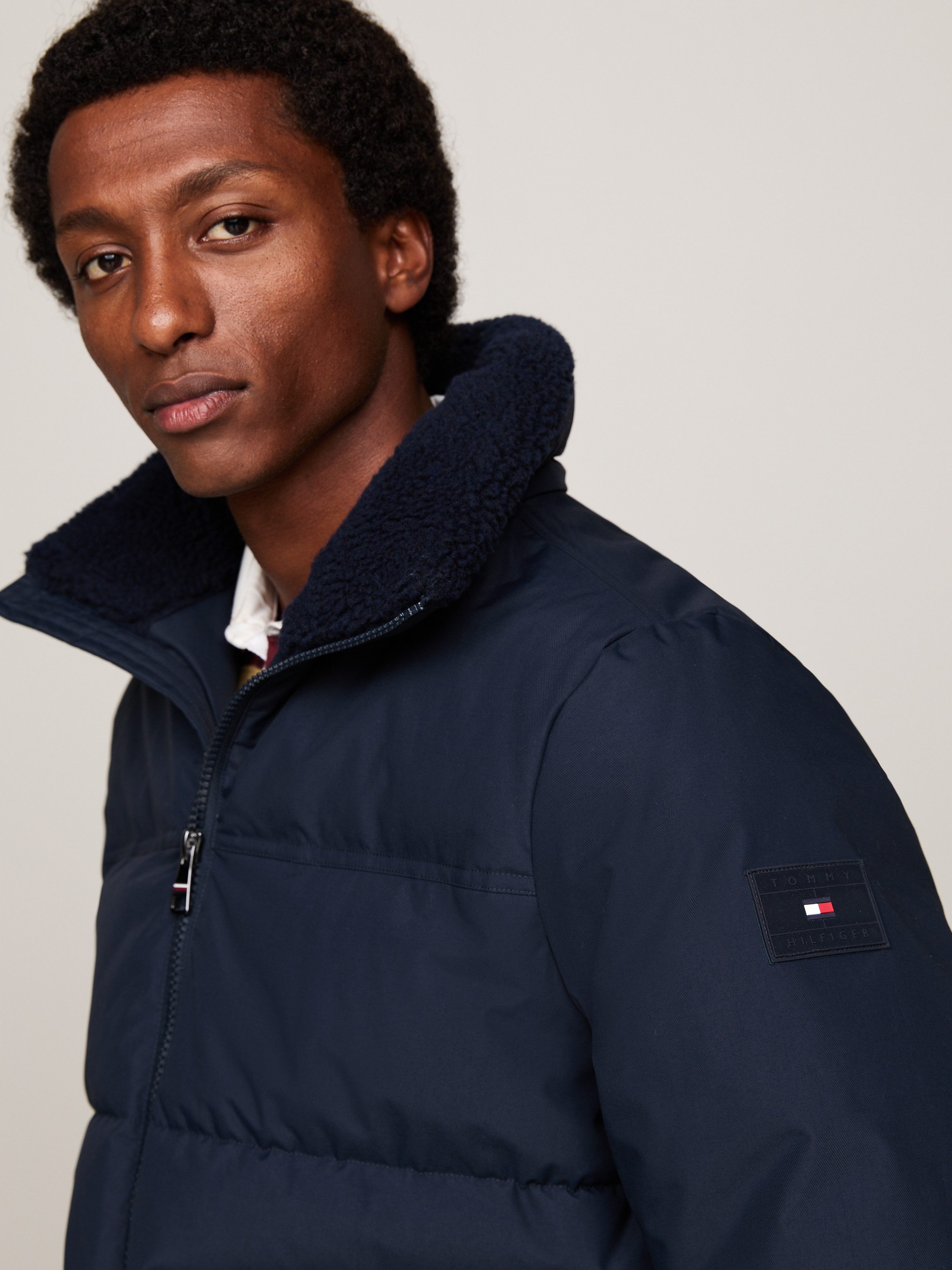 Tommy Hilfiger Parka ROCKIE UTILITY HOODED JACKET Afneembare capuchon met koord 2-weg rits