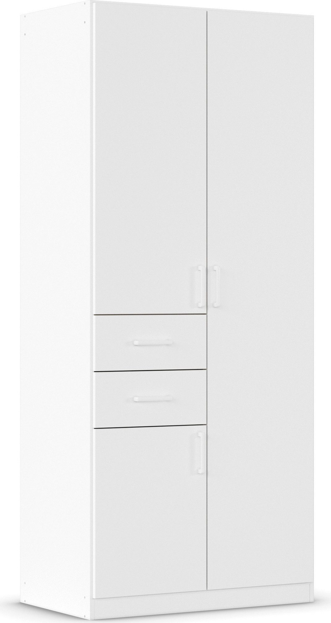 rauch Draaideurkast Kledingkast kast garderobe MAIKA met decor-front 2 lades, in verschillende breedtes, hoogtes, kleuren, made in germany
