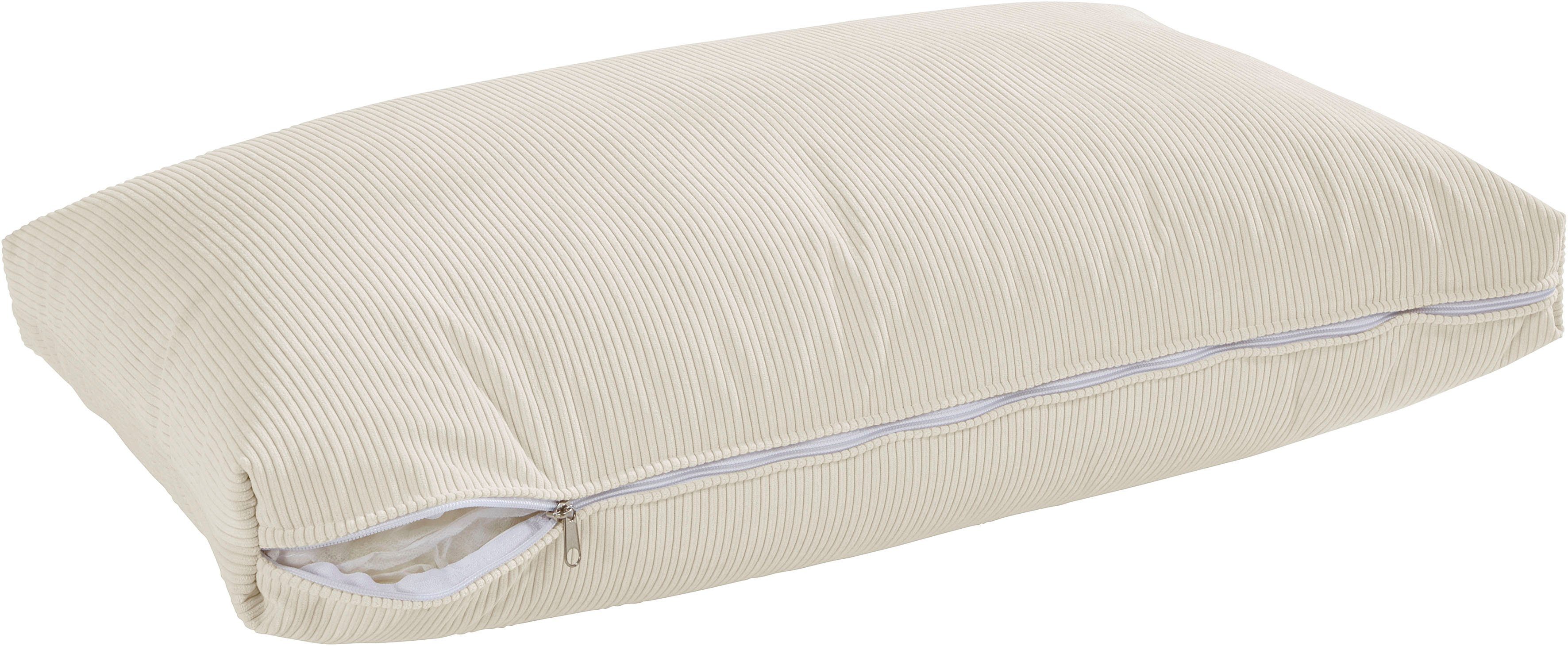 Home affaire Fauteuil Comfine Modulaire fauteuil om zelf samen te stellen, in 3 overtrekvarianten
