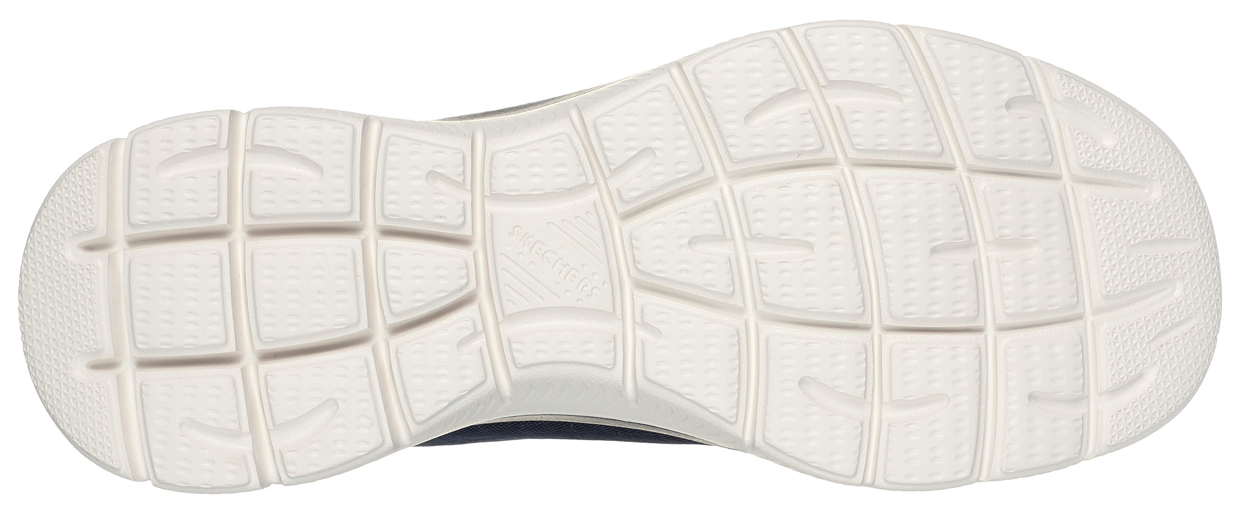 Skechers Slip-on sneakers SUMMITS-CLASSY NIGHT Slippers, vrijetijdsschoen met comfortabele hielkussenfunctie