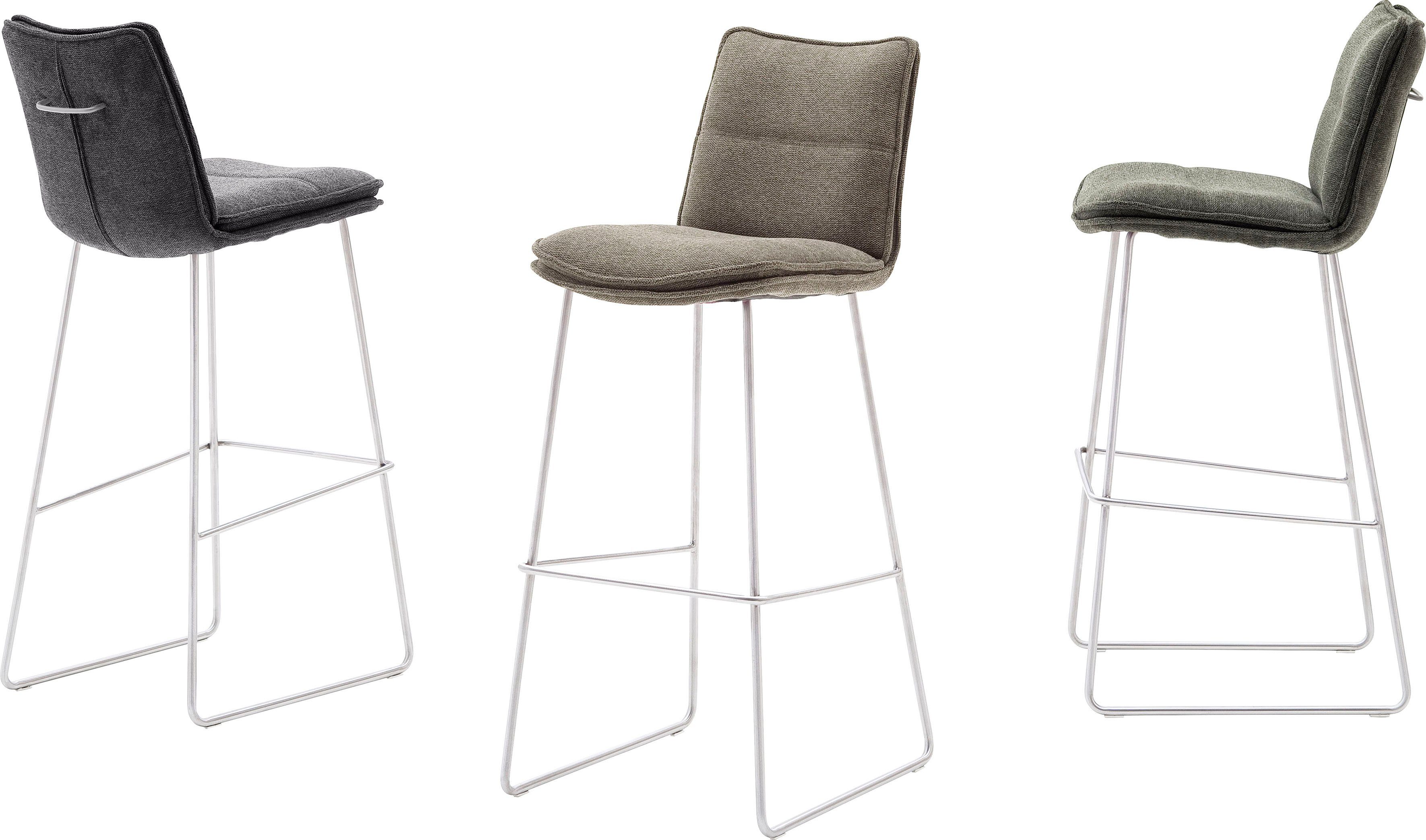 MCA furniture Barkruk Hampton Barkruk 180º draaibaar met nivellering, tot 120 kg belastbaar (2 stuks)