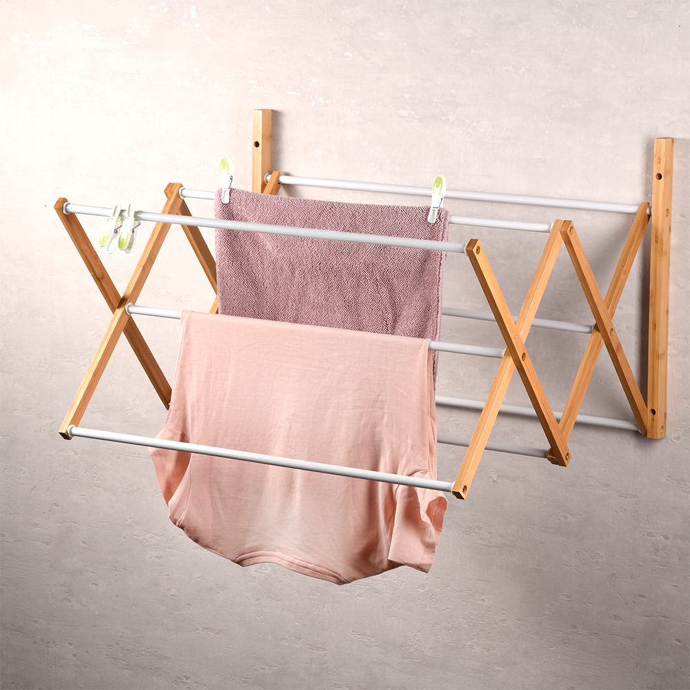 KESPER for kitchen & home Wanddroogrek Wasdroger, van bamboe, FSC (1-delig)