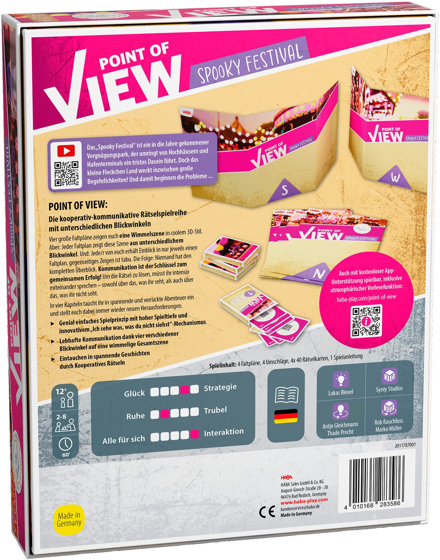 Haba Spel Point of View Spooky Festival