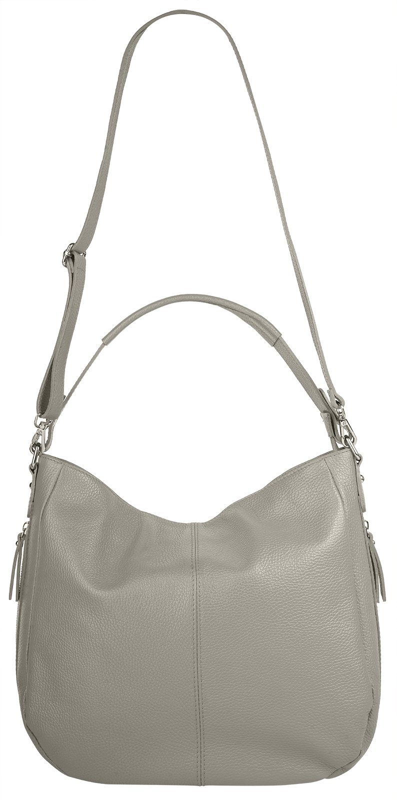 Cluty Shopper echt leer, made in italy